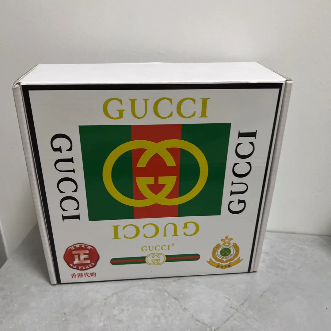 Gucci Double G 双G扣牛皮腰带