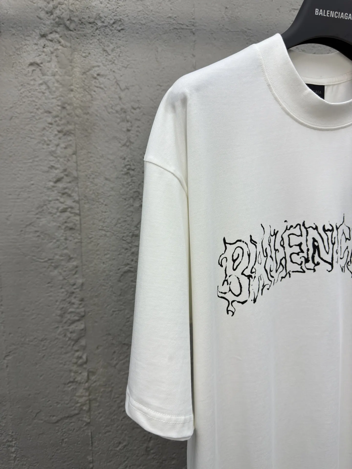 Balenciaga 纯棉 Logo 短袖T恤