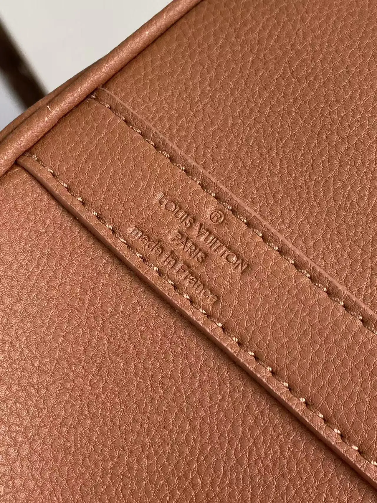 Keepall 棕色 小牛皮 旅行袋 大容量旅行款