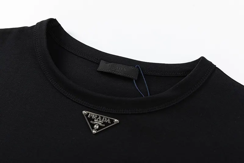 Prada 三角标 纯棉 短袖T恤