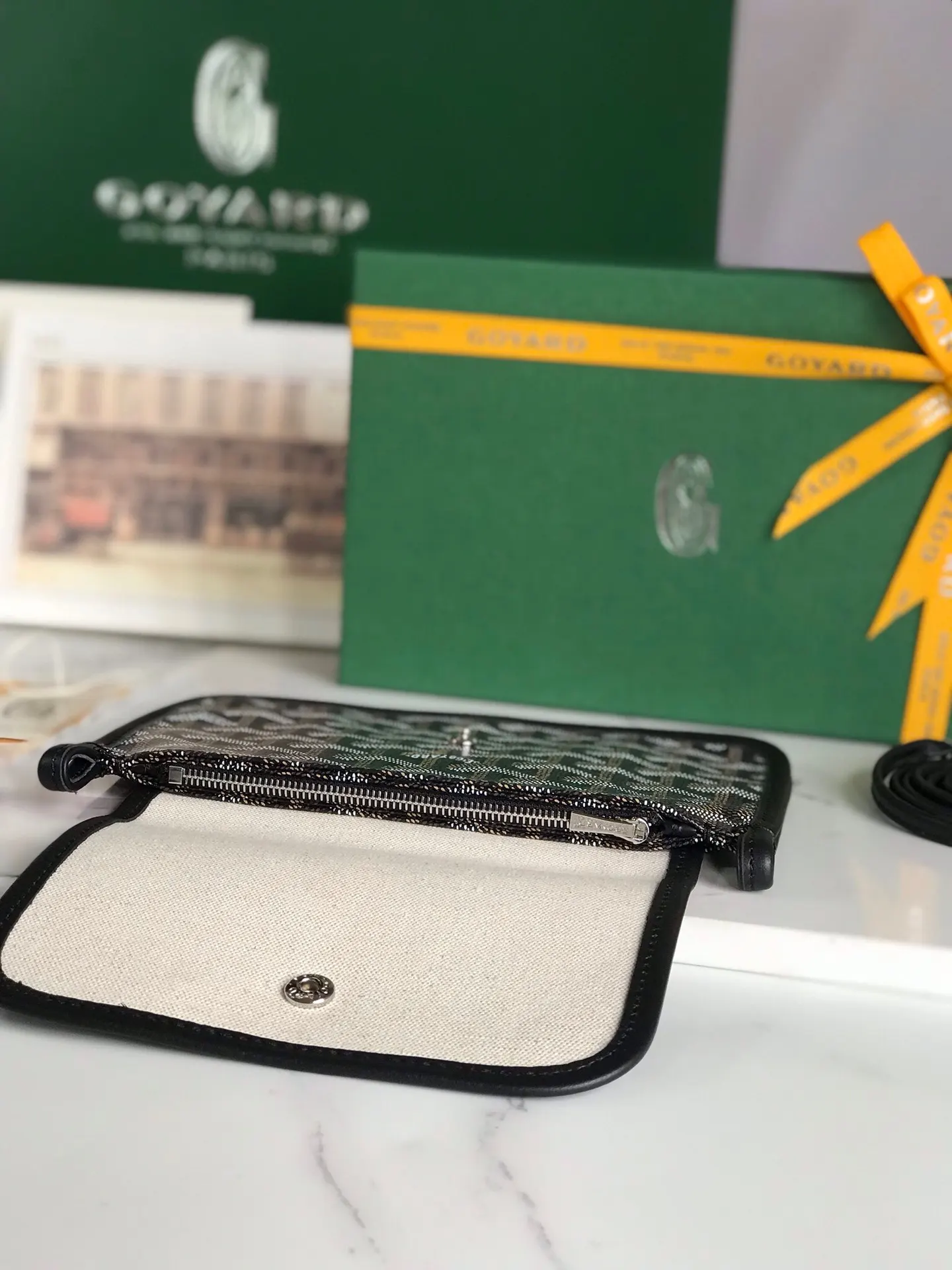 Goyard ♛ 戈雅 三层包 手拿包 精致手拿款