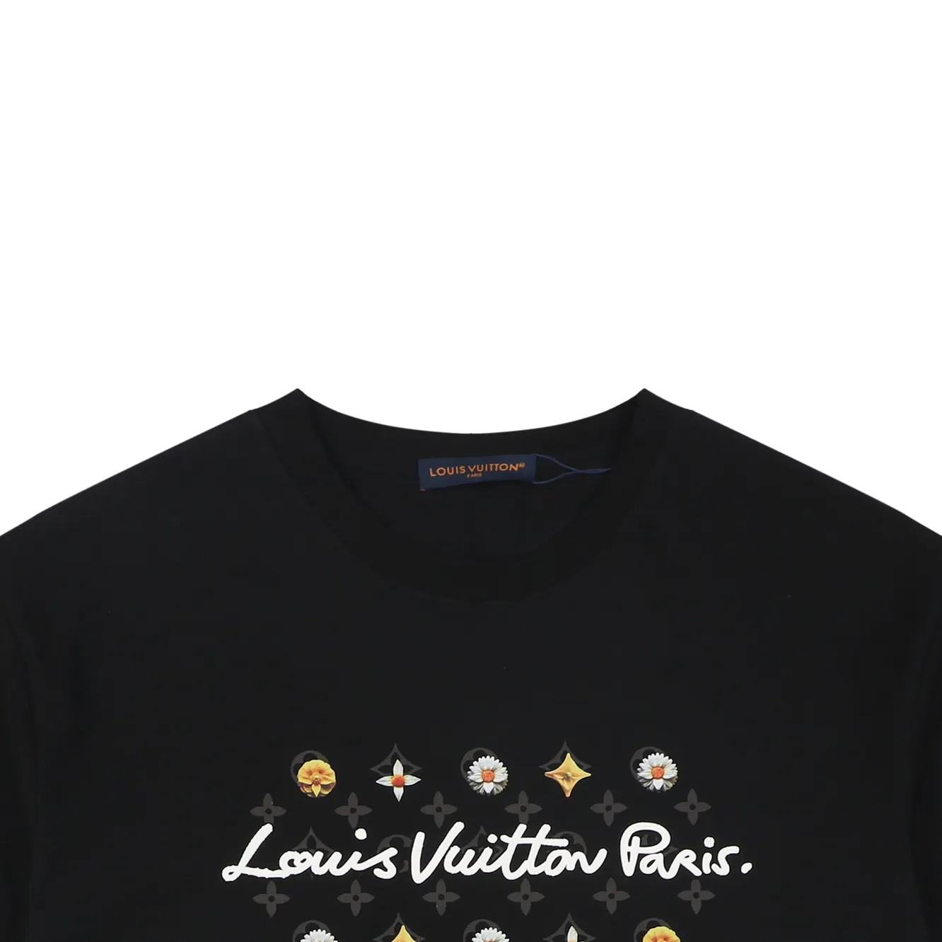 LV 黑色字母短袖T恤 休闲款｜ORBUYBAG 岚奢包高端时尚精品