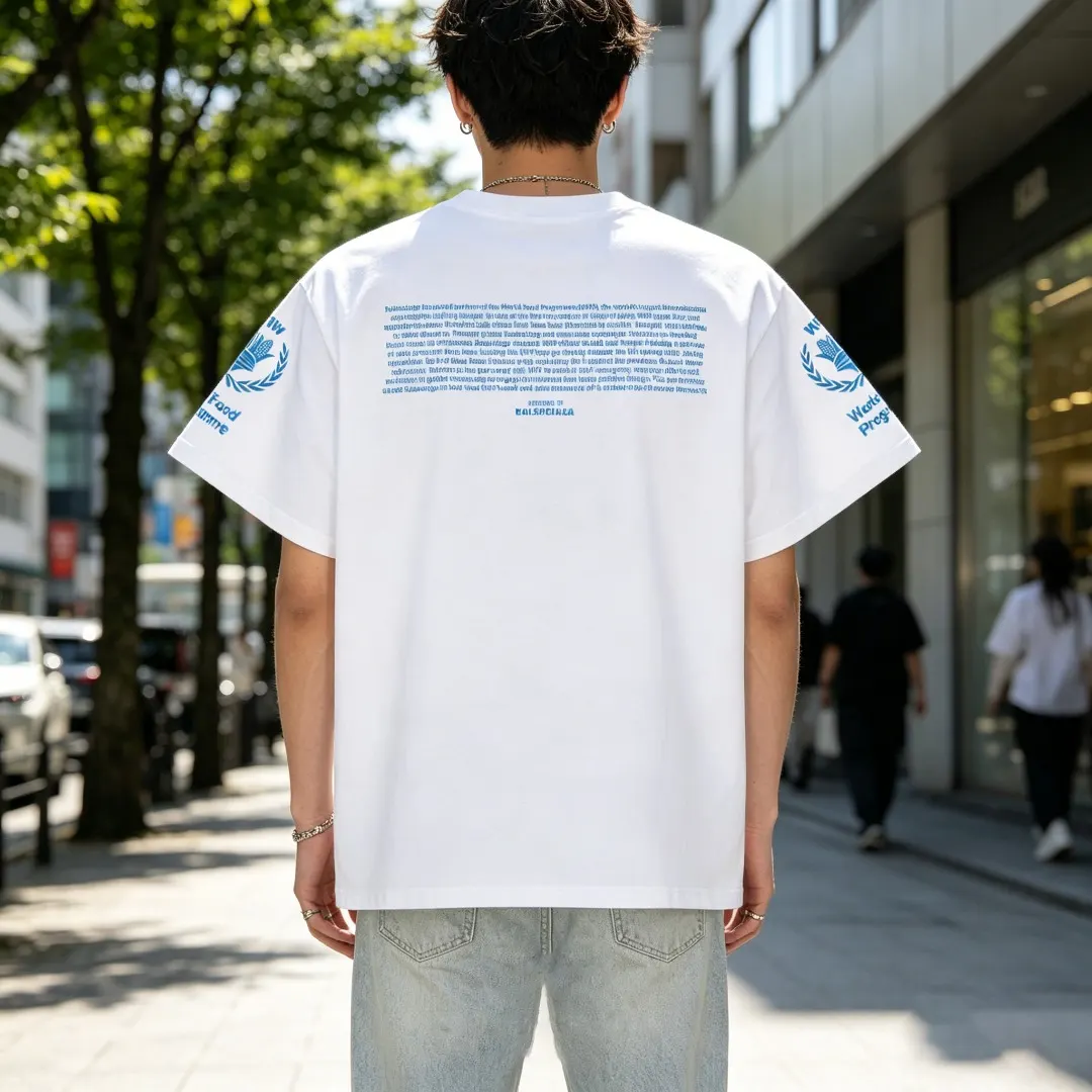 Balenciaga Paris Black Short Sleeve T-Shirt Street
