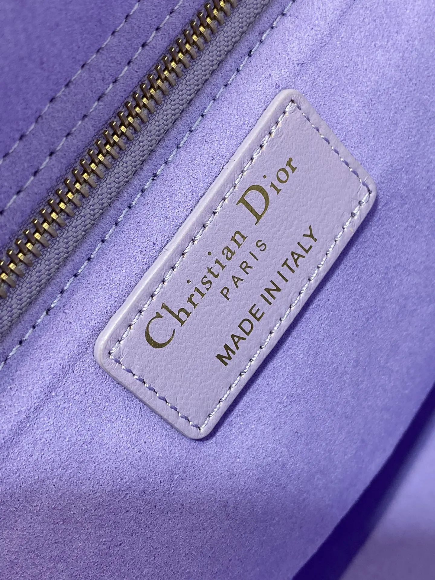 Dior 羊皮 进口 羊皮戴妃包梦幻紫 羊筋绒 手提包 通勤手提款