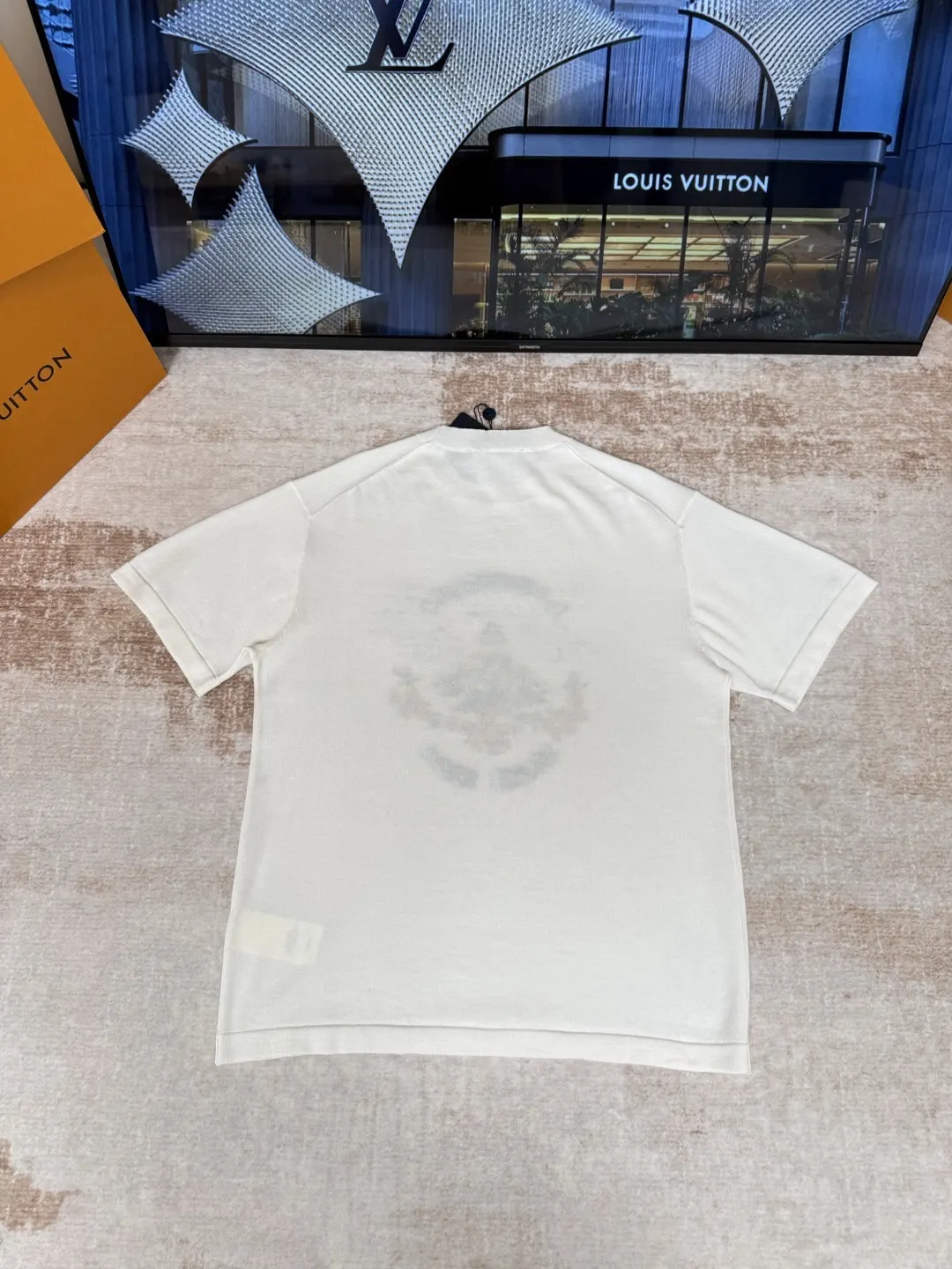 Louis Vuitton 刺绣 T恤 白色