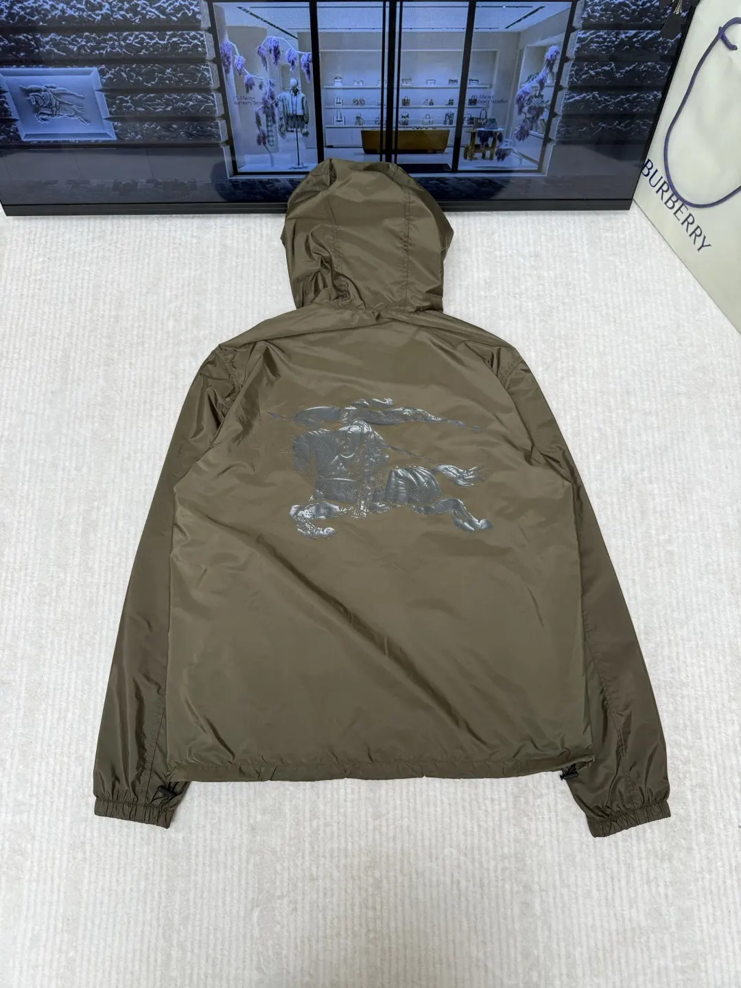 Burberry 印花 尼龙 外套 通勤休闲款