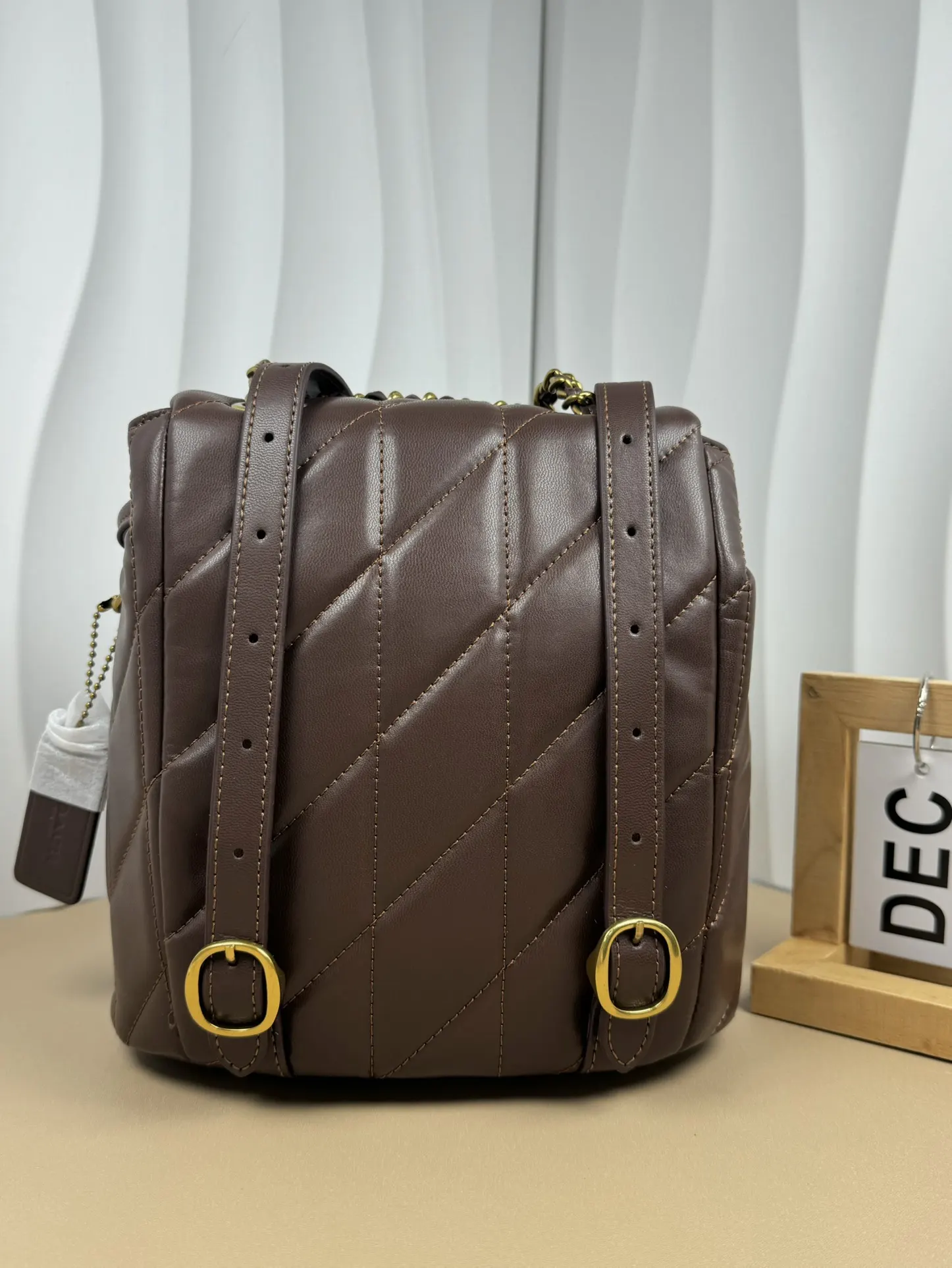 Coach 羊皮 雙肩包 实用雙肩款