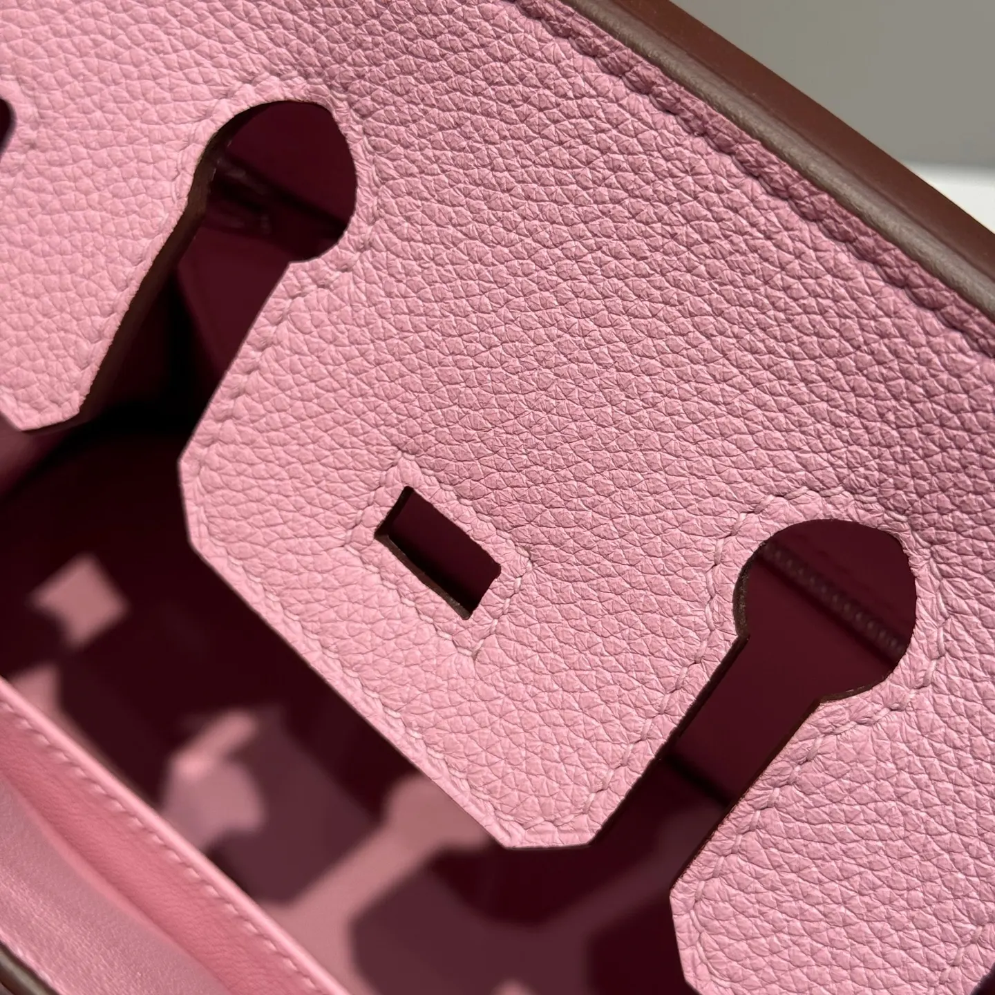 Hermès Birkin 锦葵紫 Togo牛皮 手提包 25cm