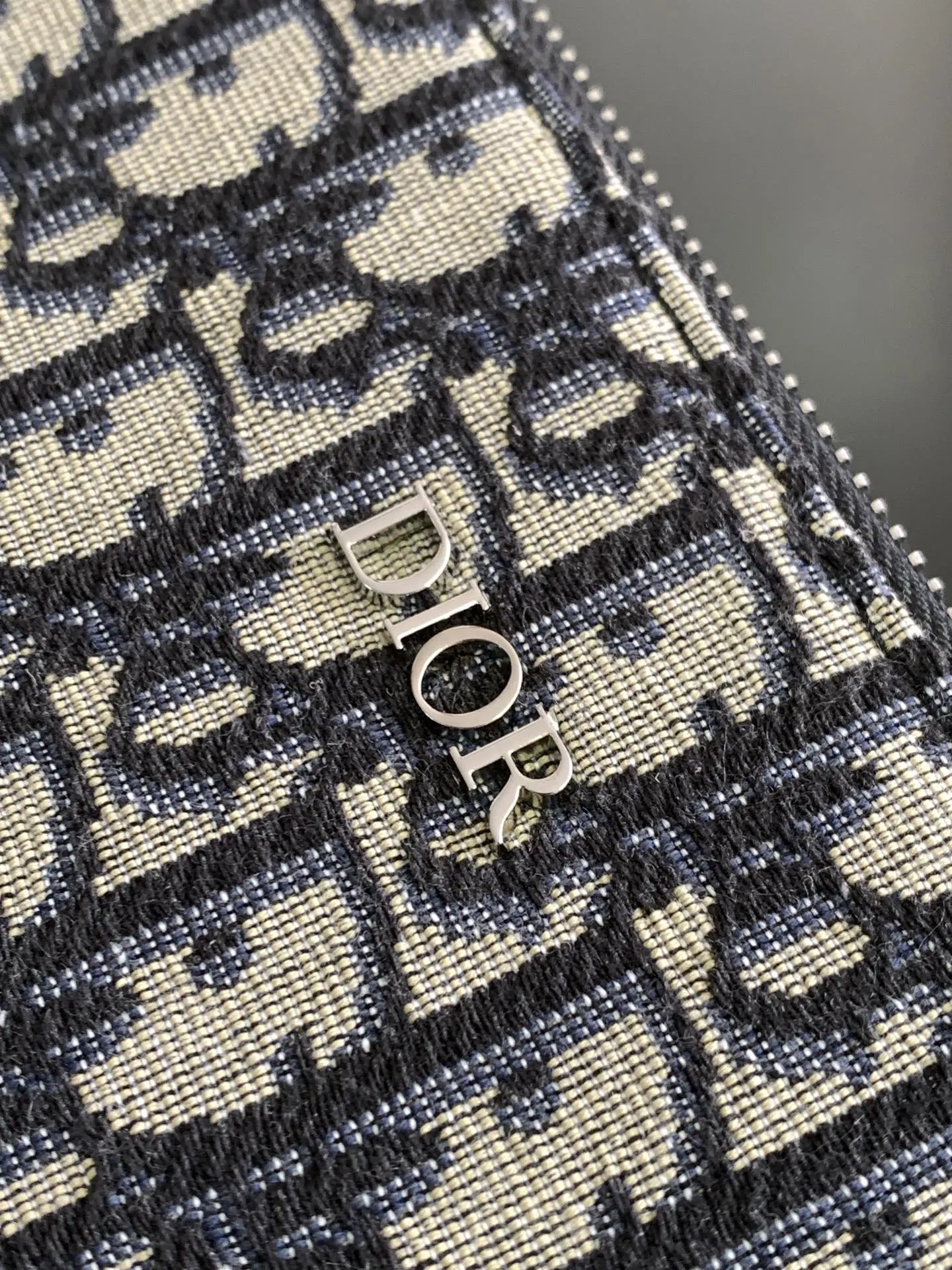 Dior 黑色 米色 牛皮 手拿包 精致手拿款