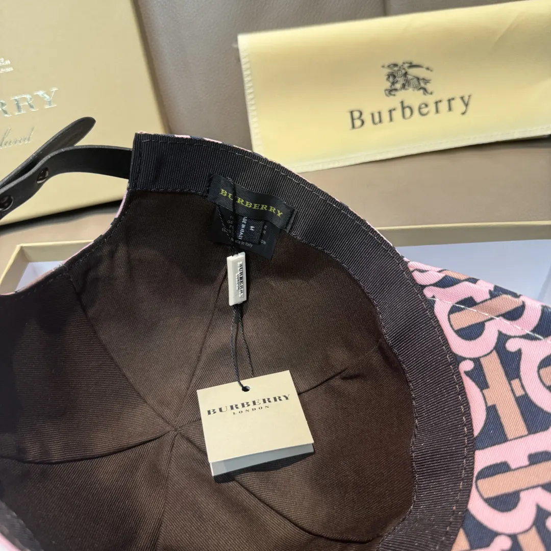Burberry 印花 棒球帽 日常休闲款 款4