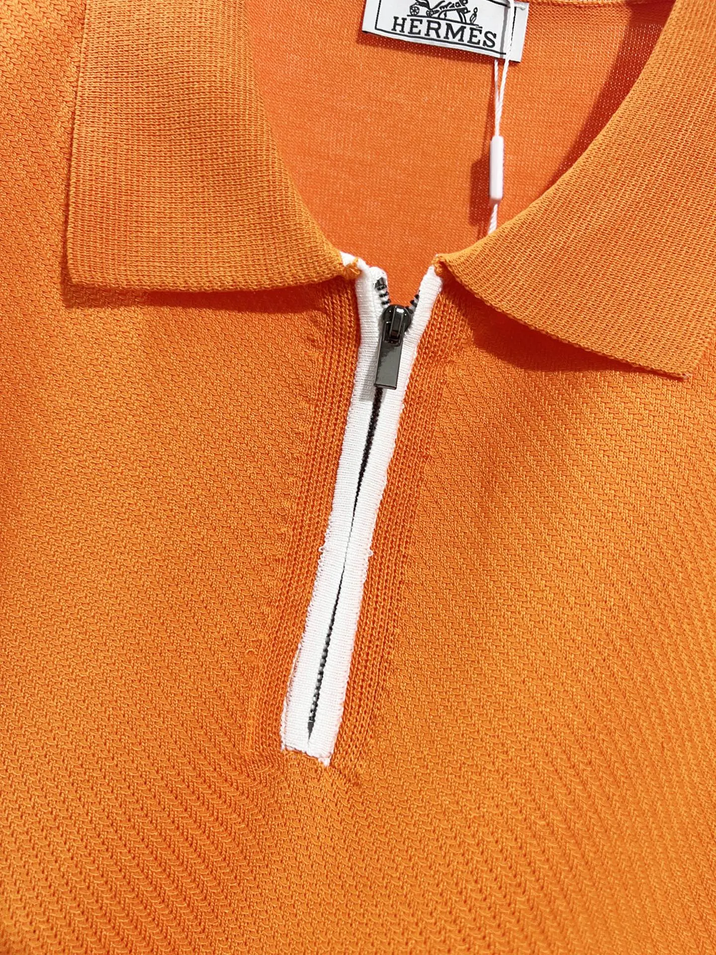 Hermès Polo Shirt Orange