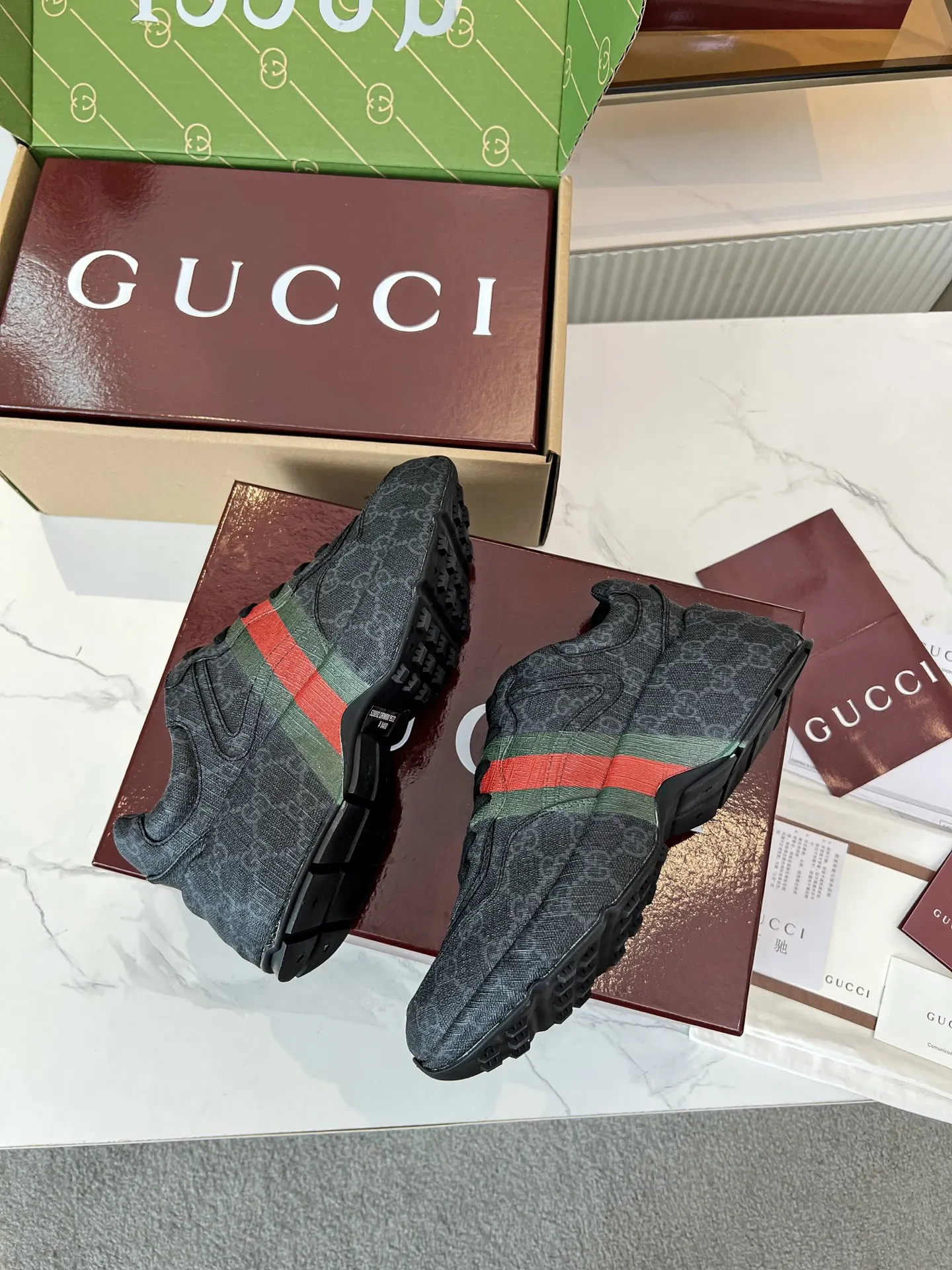 Gucci Logo休闲运动鞋