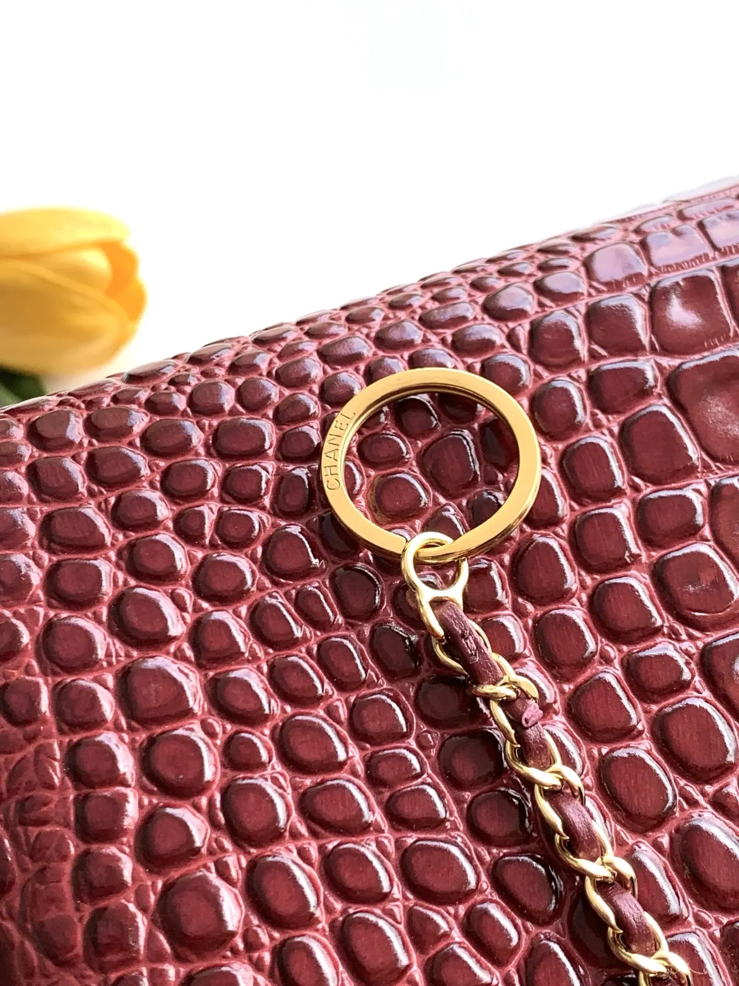 Red Gold Tote Bag