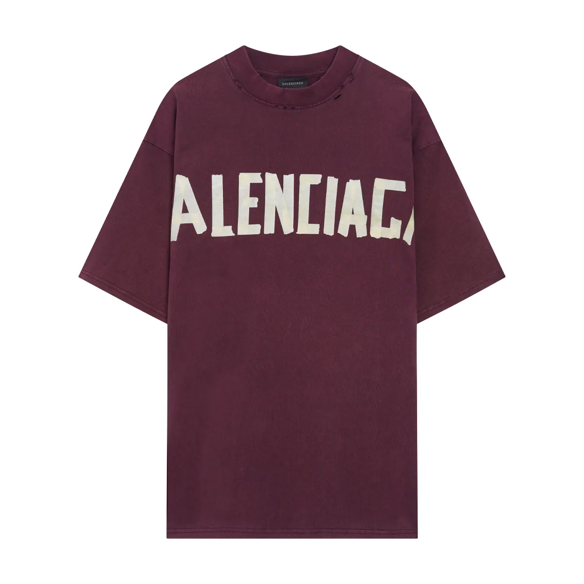 Balenciaga 紅色 短袖T恤