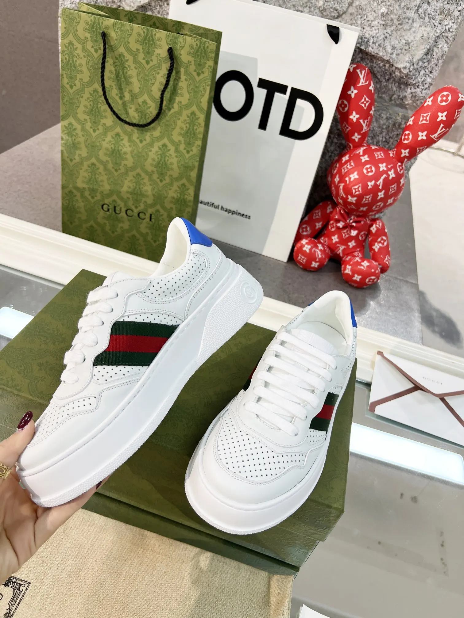 Gucci Logo休闲运动鞋 百搭款