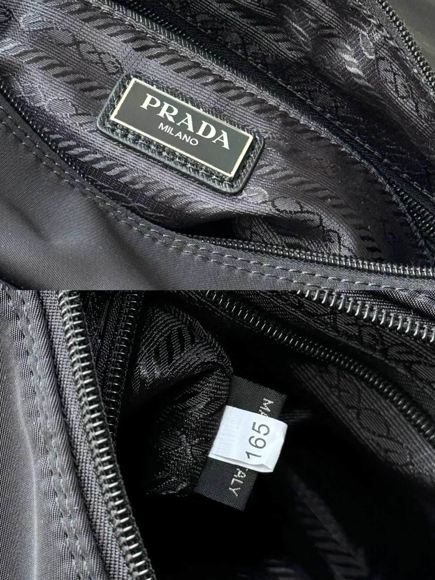 Prada Black Crossbody Bag Commuter Leather