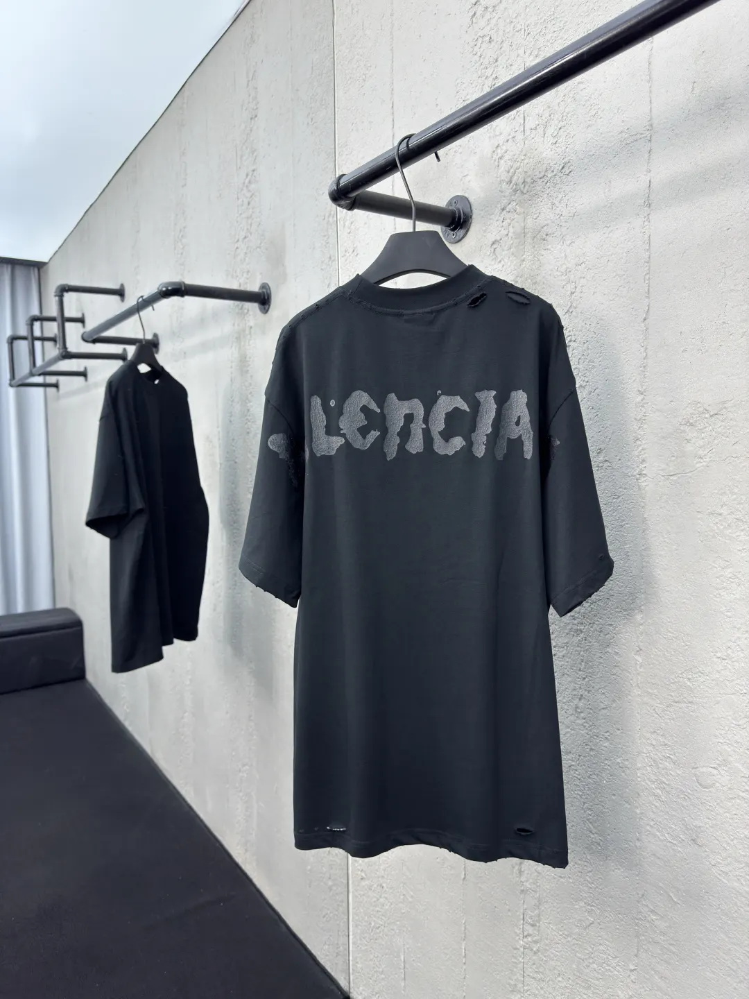 Balenciaga 黑色 短袖T恤
