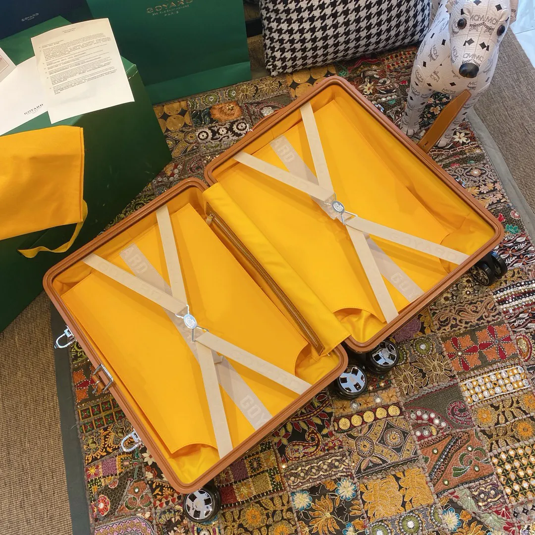 Goyard 黑色 白色 行李箱 旅行拉杆款 轻便出行款