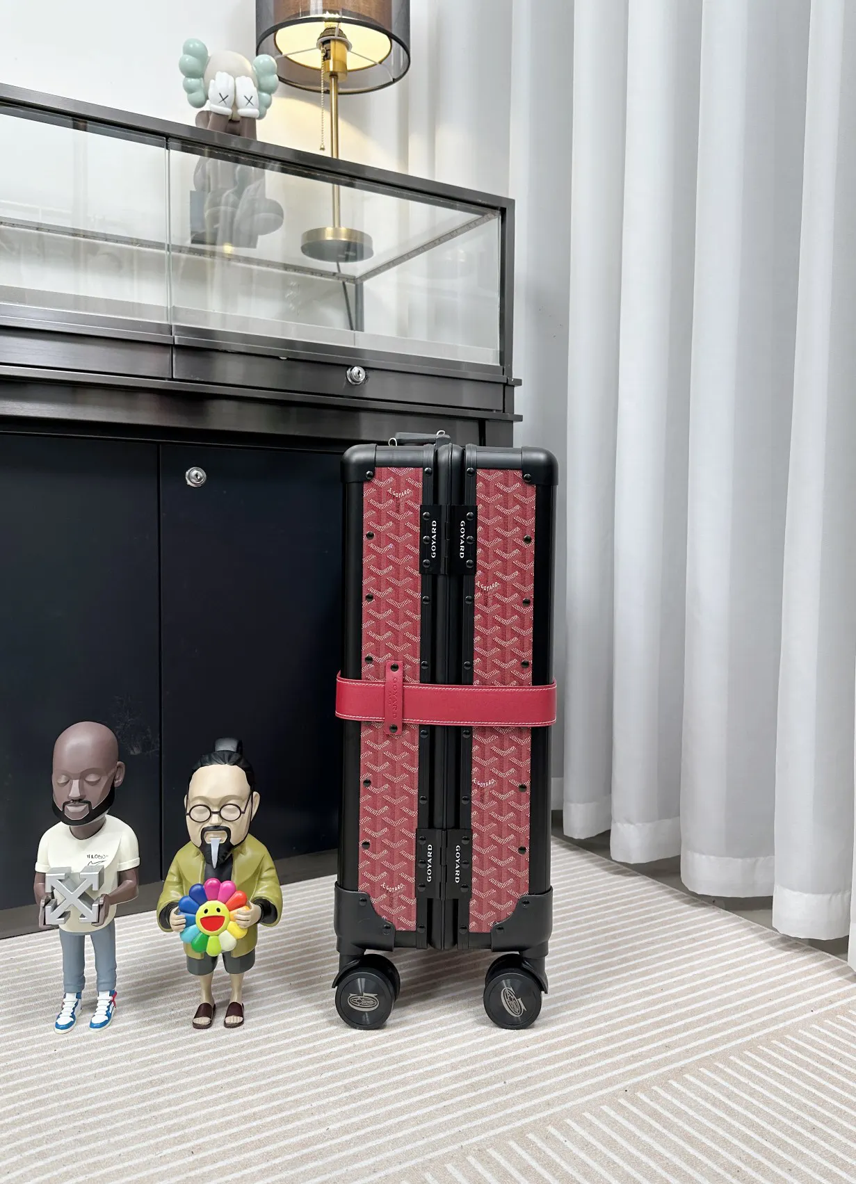 Goyard 戈雅 行李箱 拉杆箱 時尚新宠 復古形的 旅行拉杆款 輕便出行款