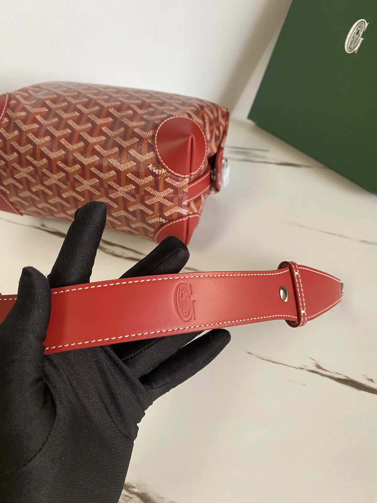 Cosmetic Pouch Leather