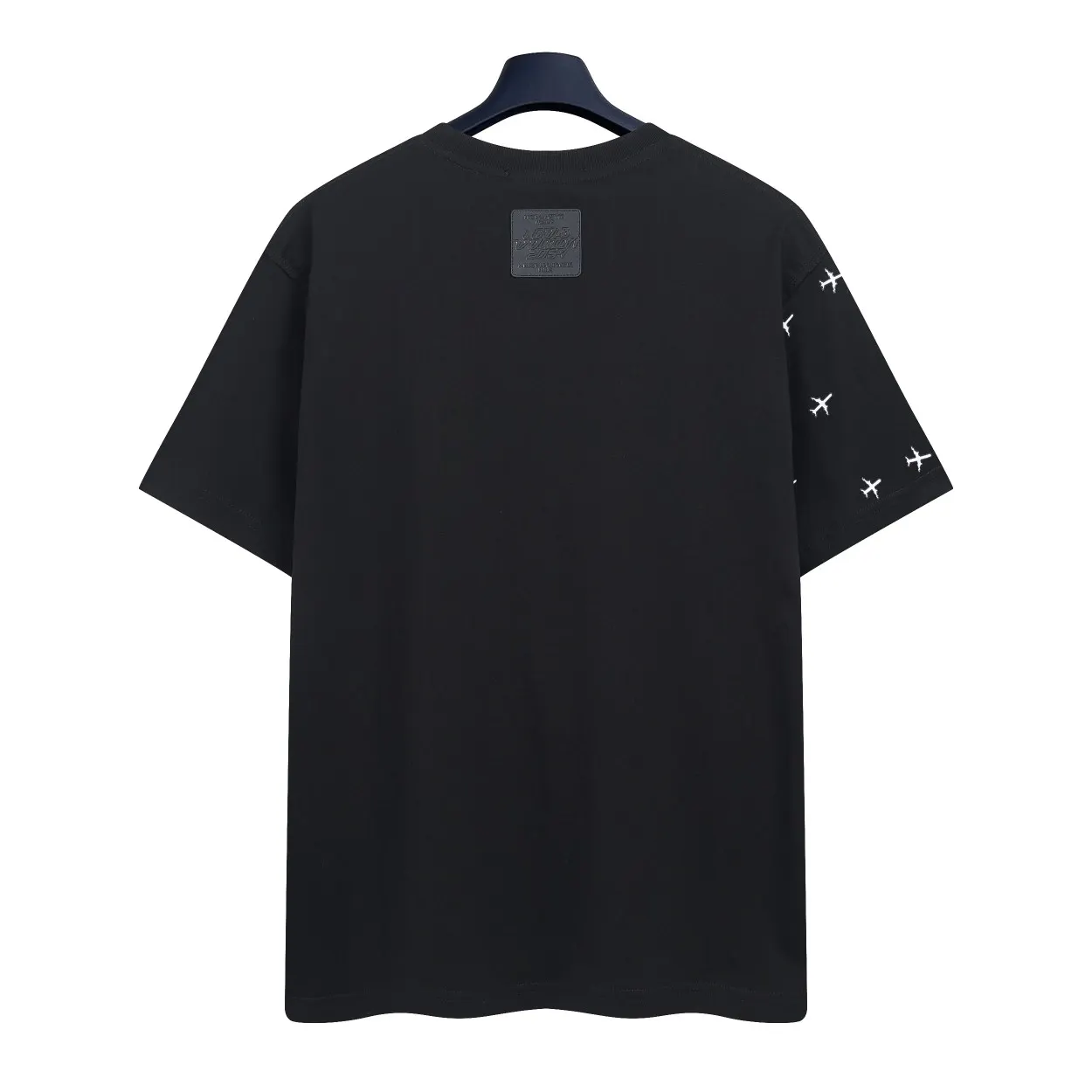 Louis Vuitton Black Logo Print Short Sleeve T-Shirt