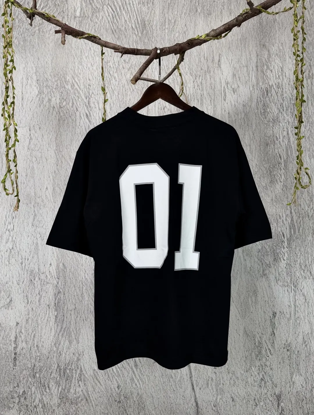 Balenciaga Letter Embroidery Short Sleeve T-Shirt Street