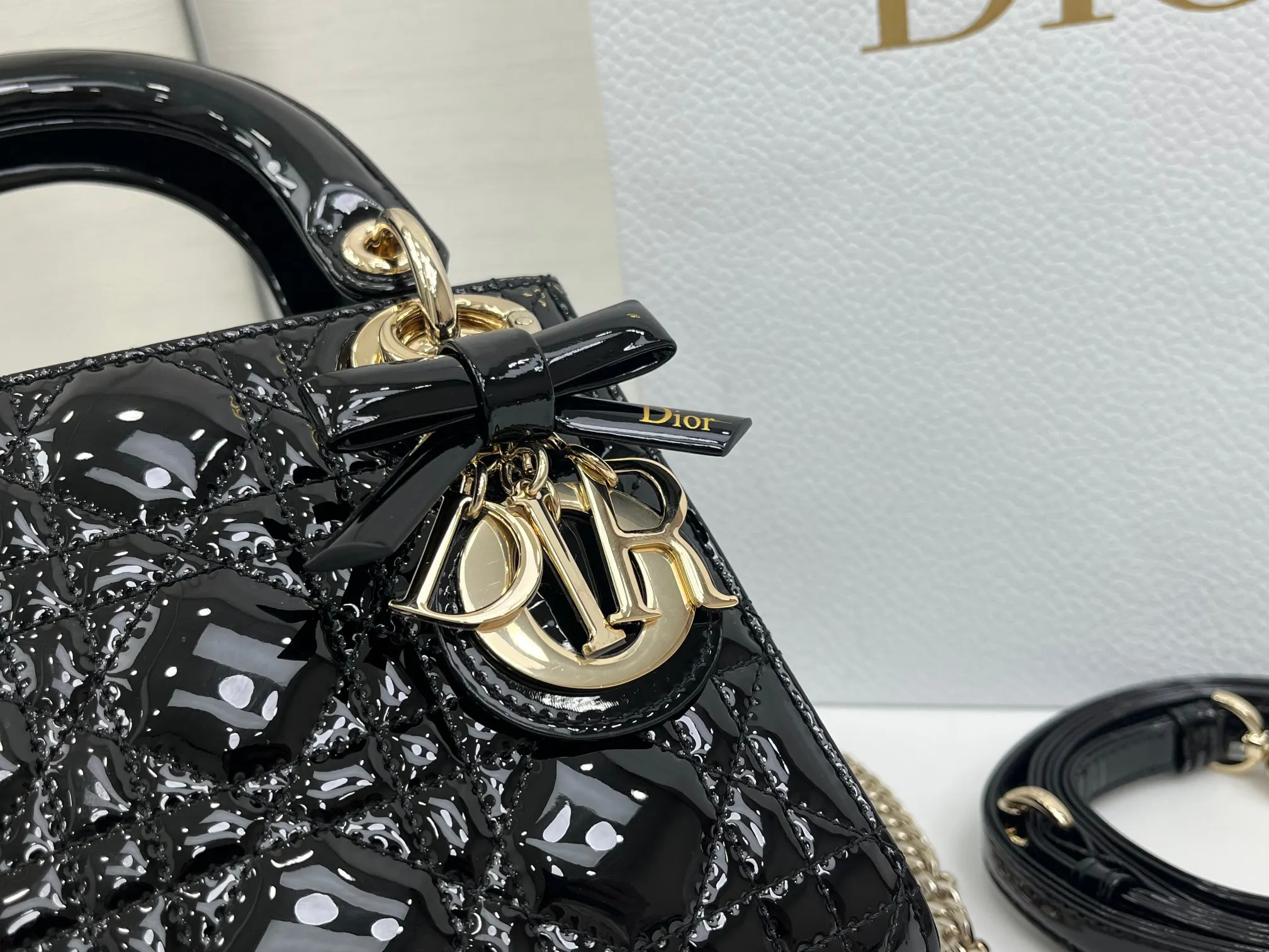 Dior Lady Dior Lady 手提包 黑色
