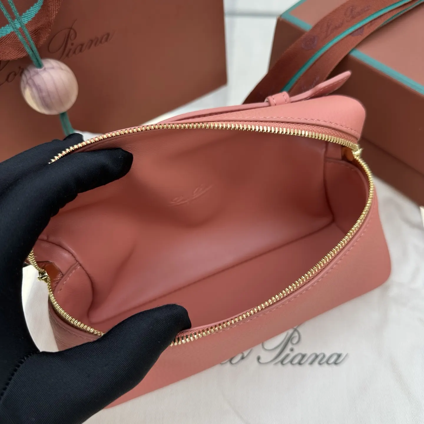 Red Crossbody Bag Lightweight Leather