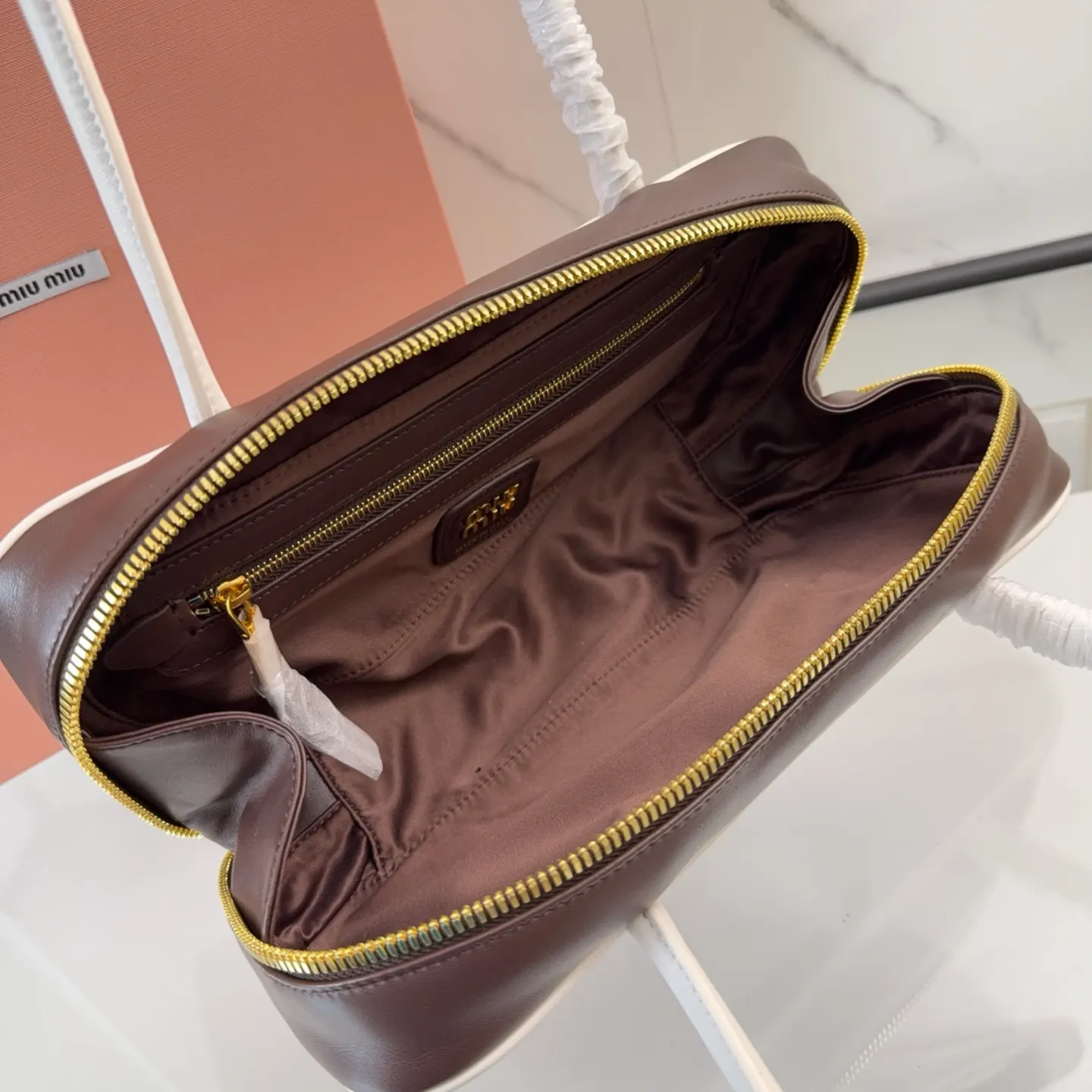 Top Handle Bag Commuter Leather