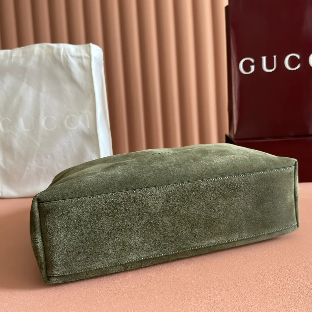 Gucci 黑色 金色 牛皮 收纳包 旅行收纳款