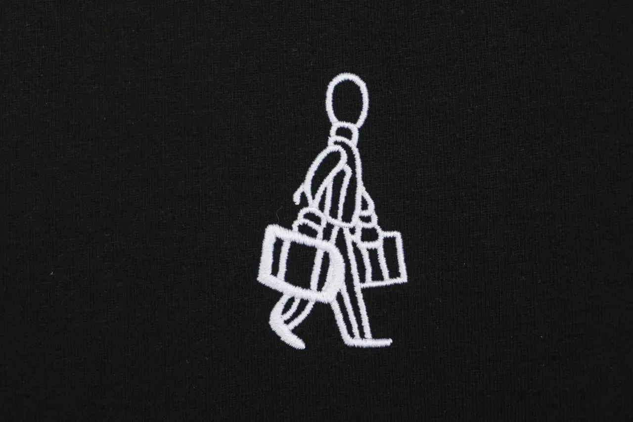 Prada 棉质 字母 刺绣 短袖T恤