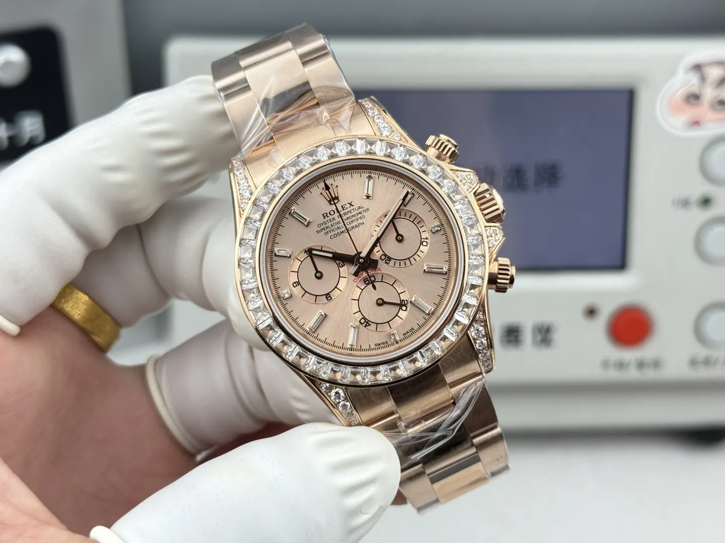 Rolex 白色迪通拿系列 手錶 經典腕表款