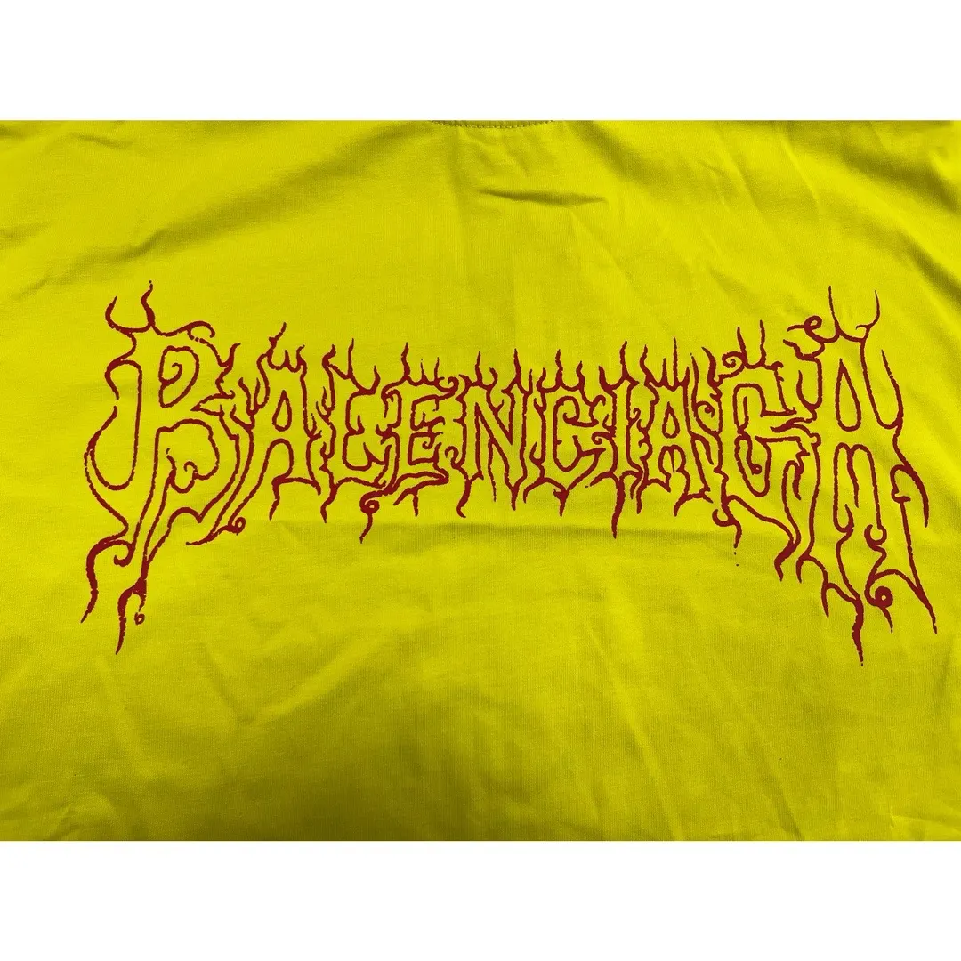 Balenciaga Logo Letter Short Sleeve T-Shirt Street