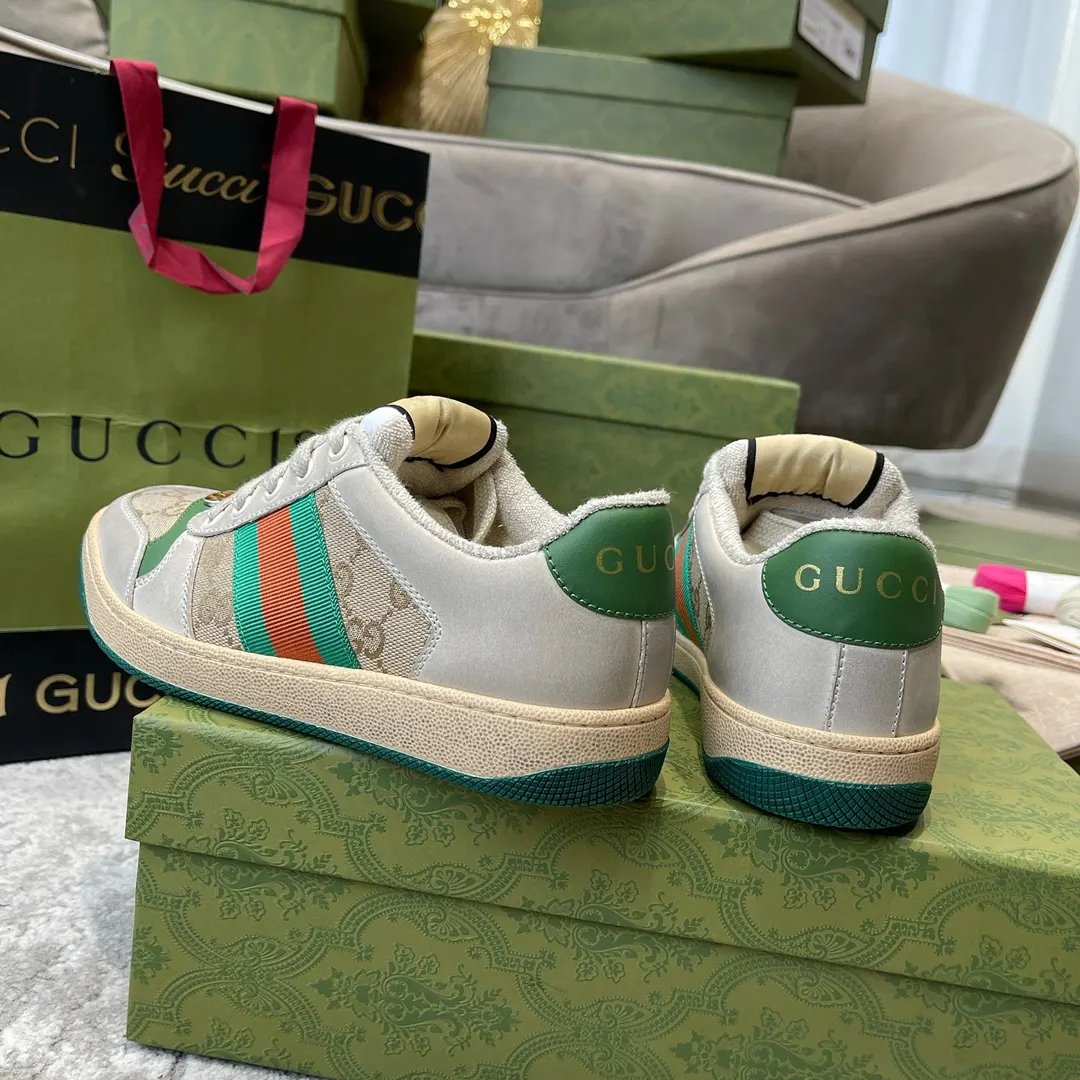 Gucci Logo休闲运动鞋 百搭款