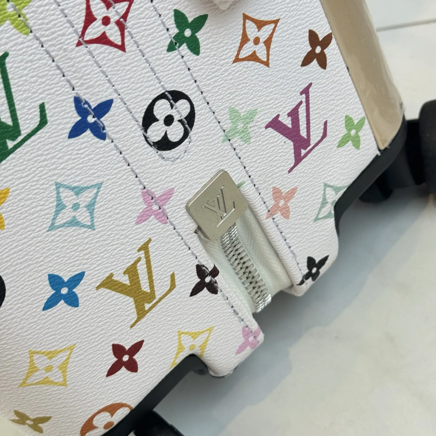 LV 老花 帆布 行李箱 旅行拉杆款 輕便出行款
