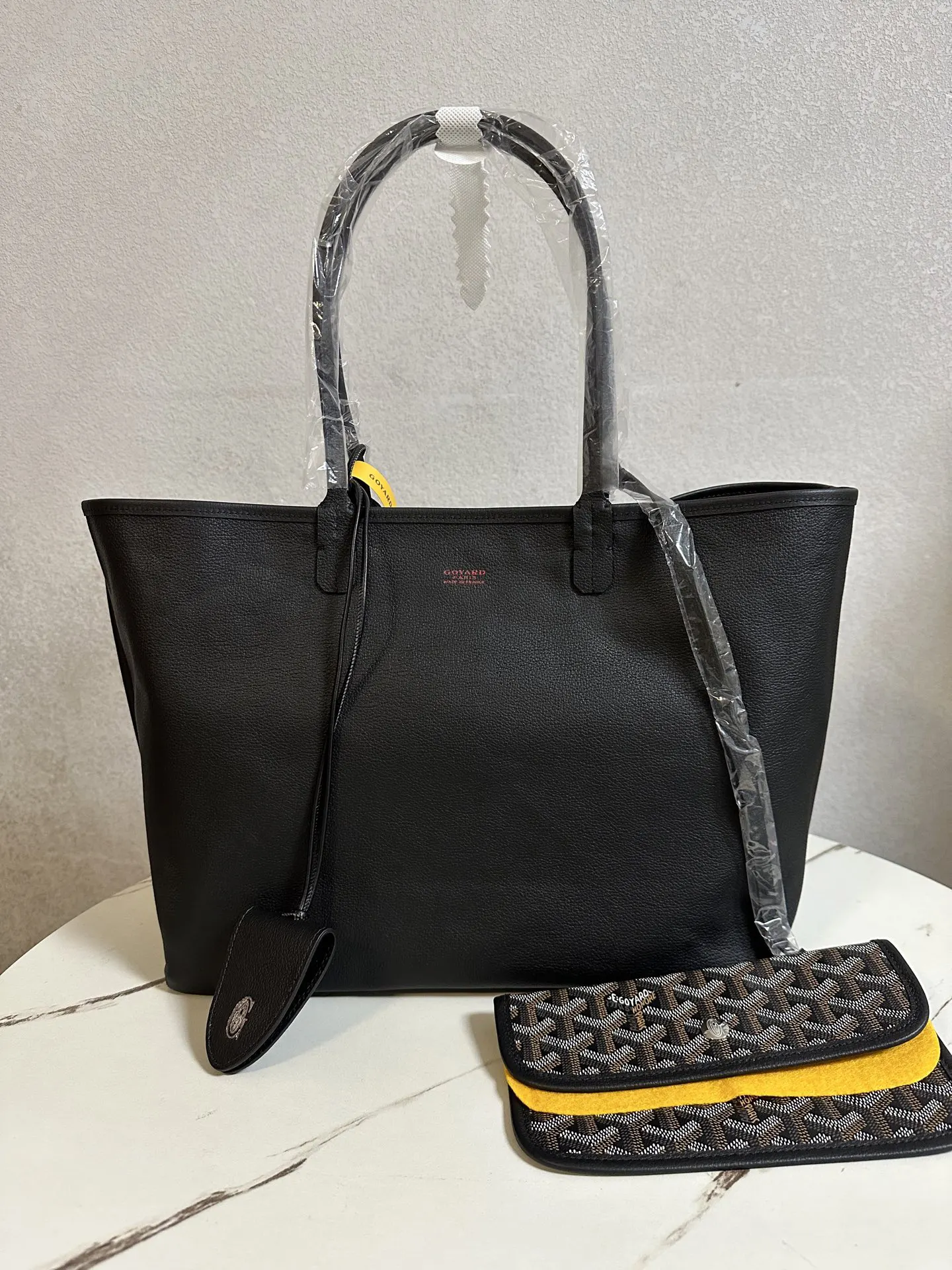 Goyard 黑色 小牛皮 托特包 大容量托特款