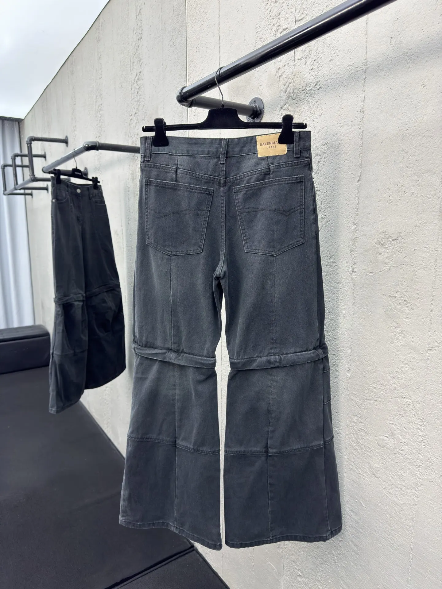 Balenciaga 黑色 牛仔裤 裤子