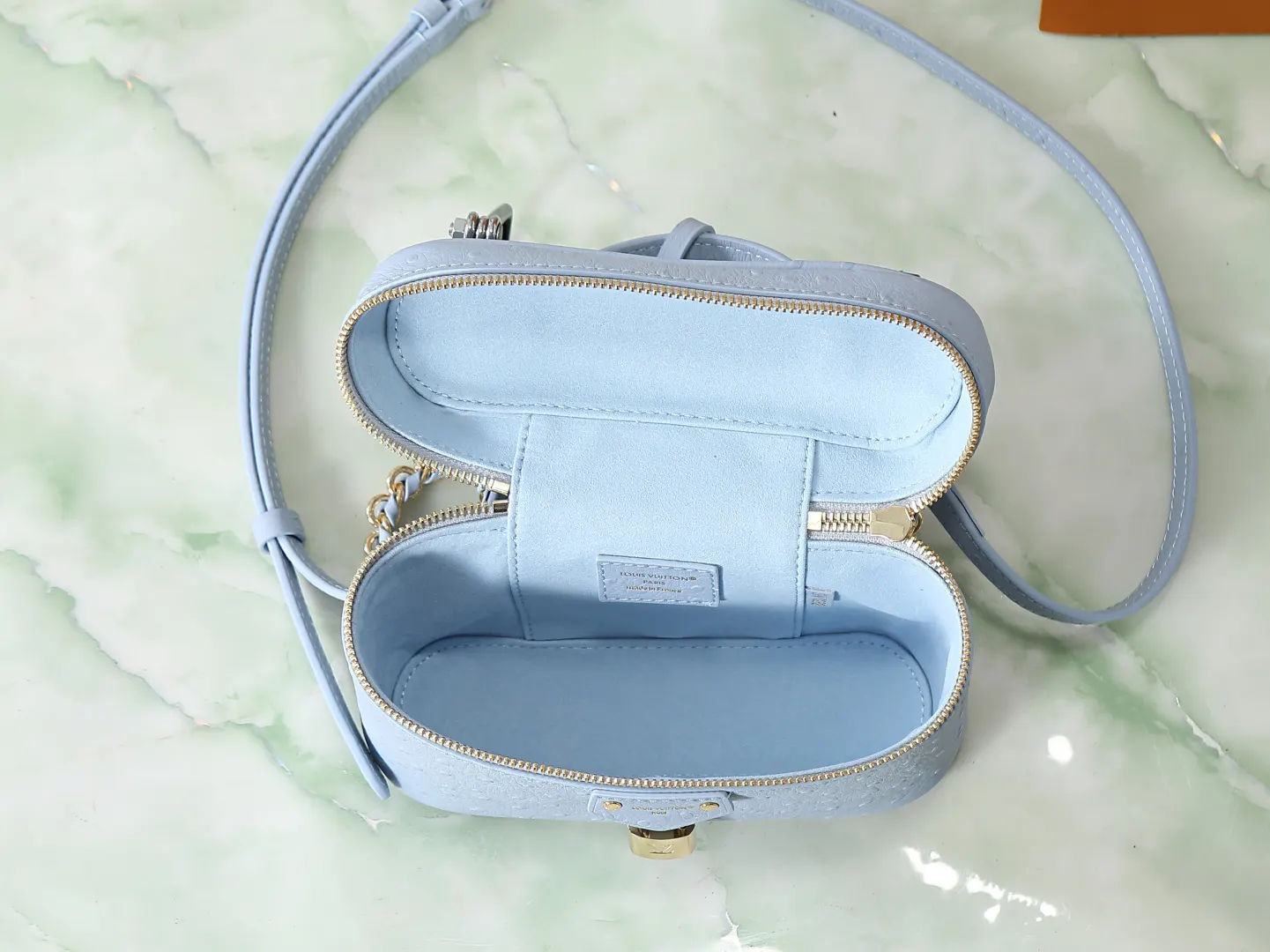 Louis Vuitton Blue Cosmetic Pouch Image 9 Louis Vuitton Blue Cosmetic Pouch Image 9