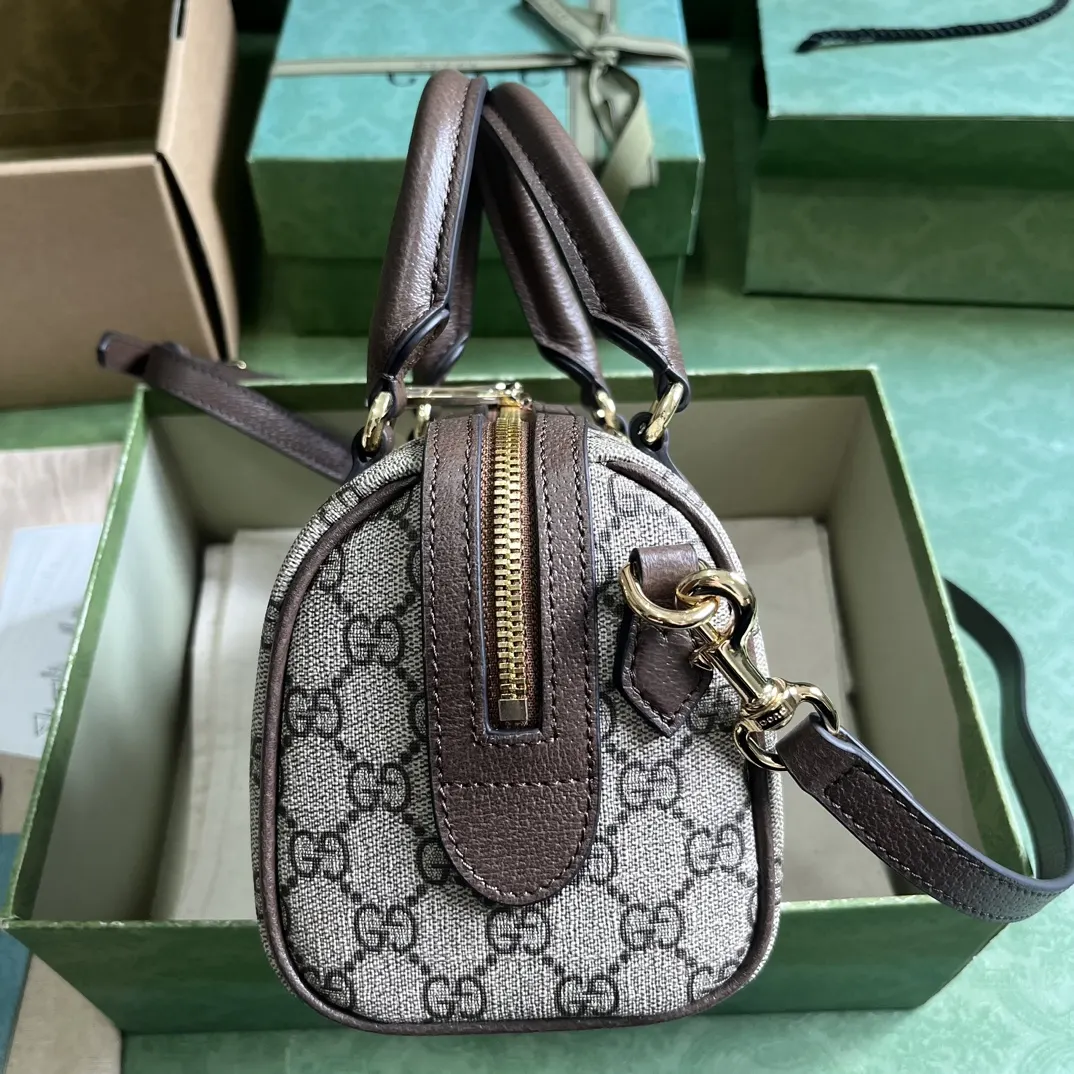 Gucci Monogram Top Handle Bag