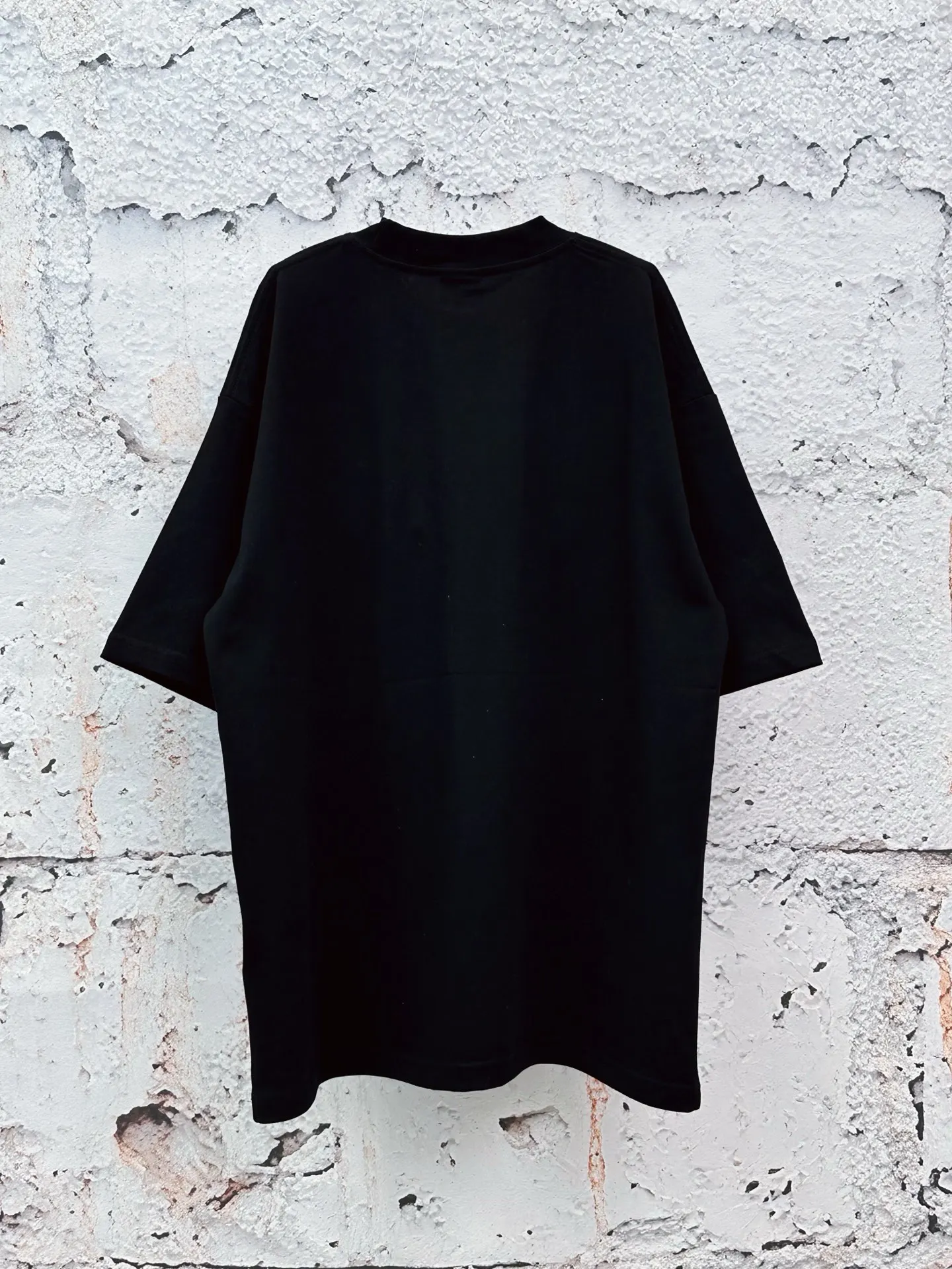 Balenciaga Cotton T-Shirt Black