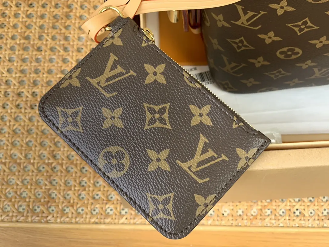 Monogram Bucket Bag Casual Canvas