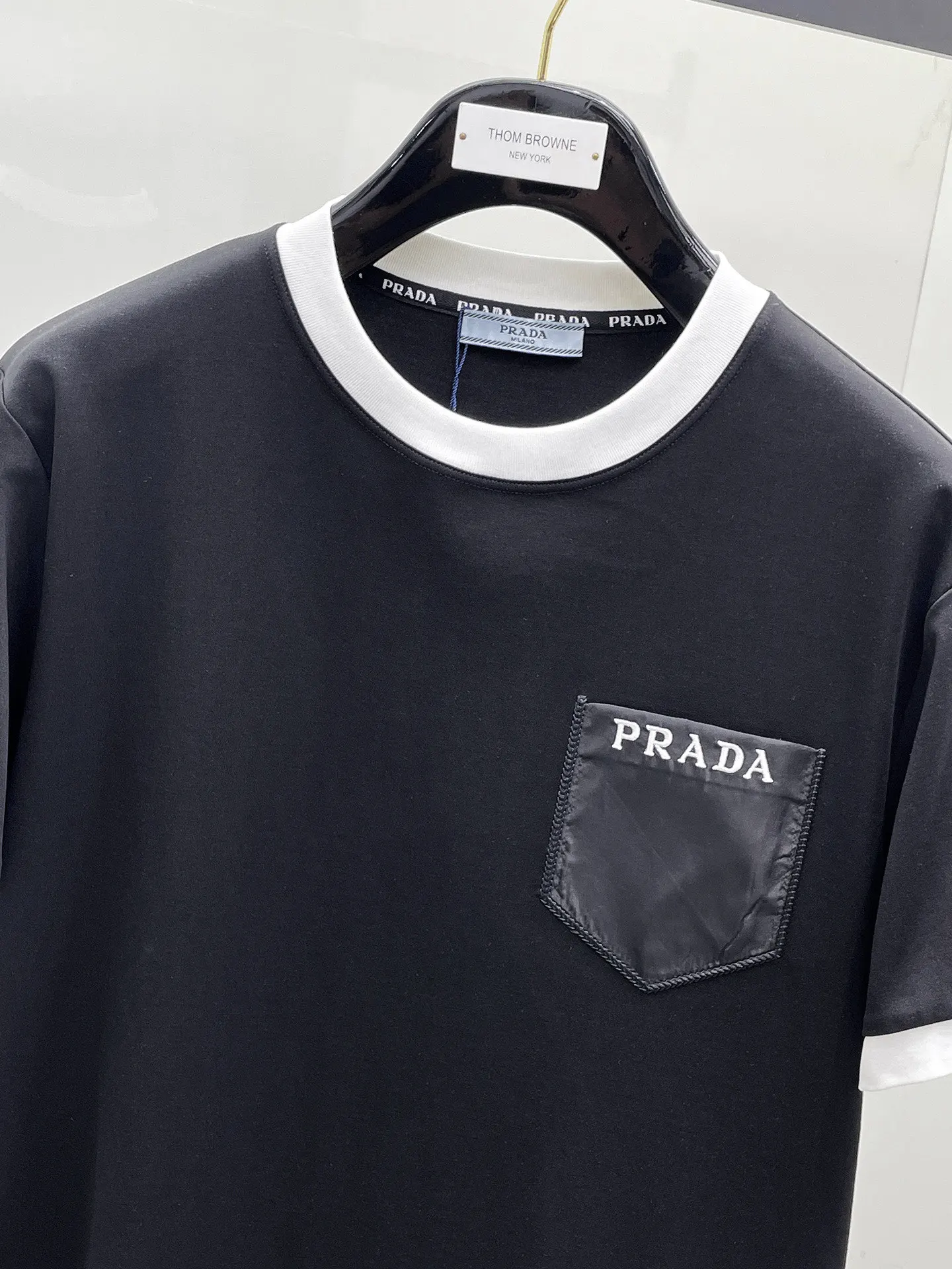 Prada 马 贺岁 棉质 Logo 短袖T恤