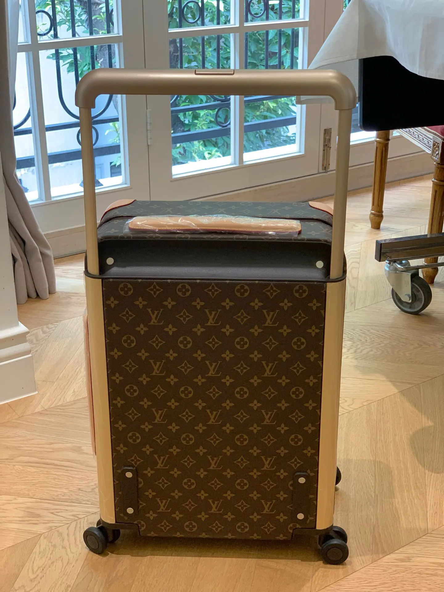 驴牌拉杆箱旅行箱 路易v 变色皮 海关锁 万向 行李箱 旅行拉杆款 轻便出行款