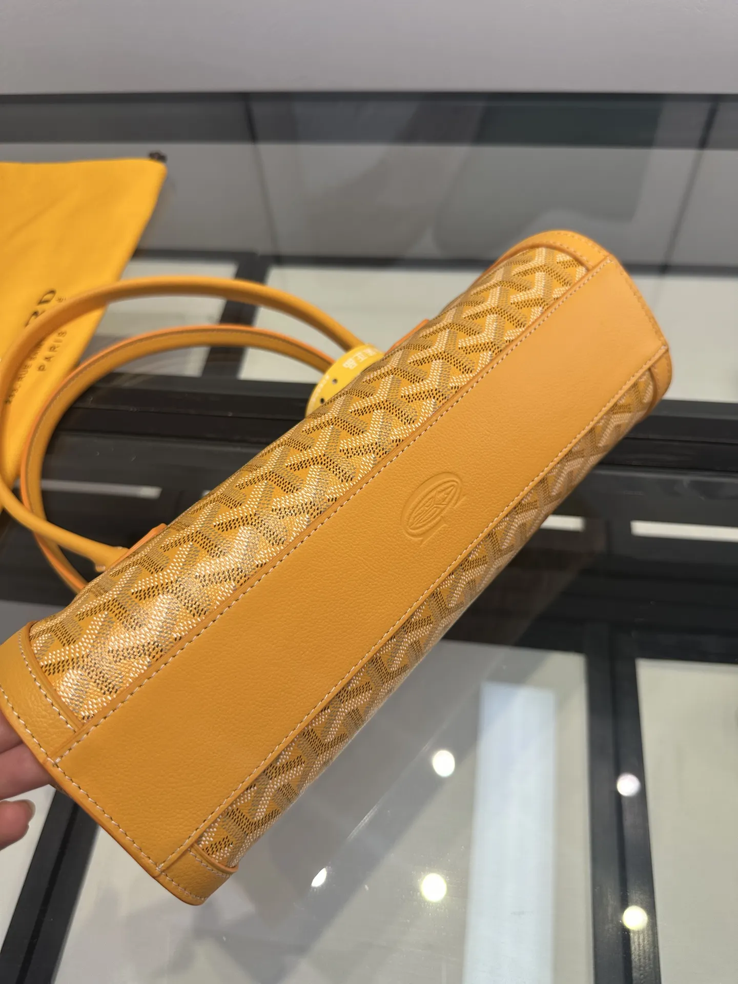 Goyard 黄色 手提随性 腋下时髦 轻松适 通勤约会各种场合 腋下包 复古腋下背款