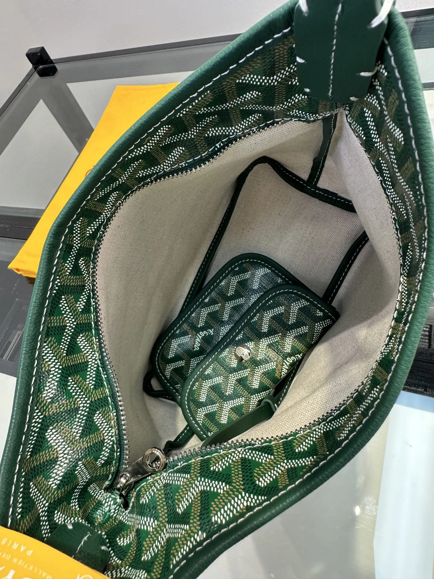 Goyard Hobo 绿色 托特包 大容量托特款