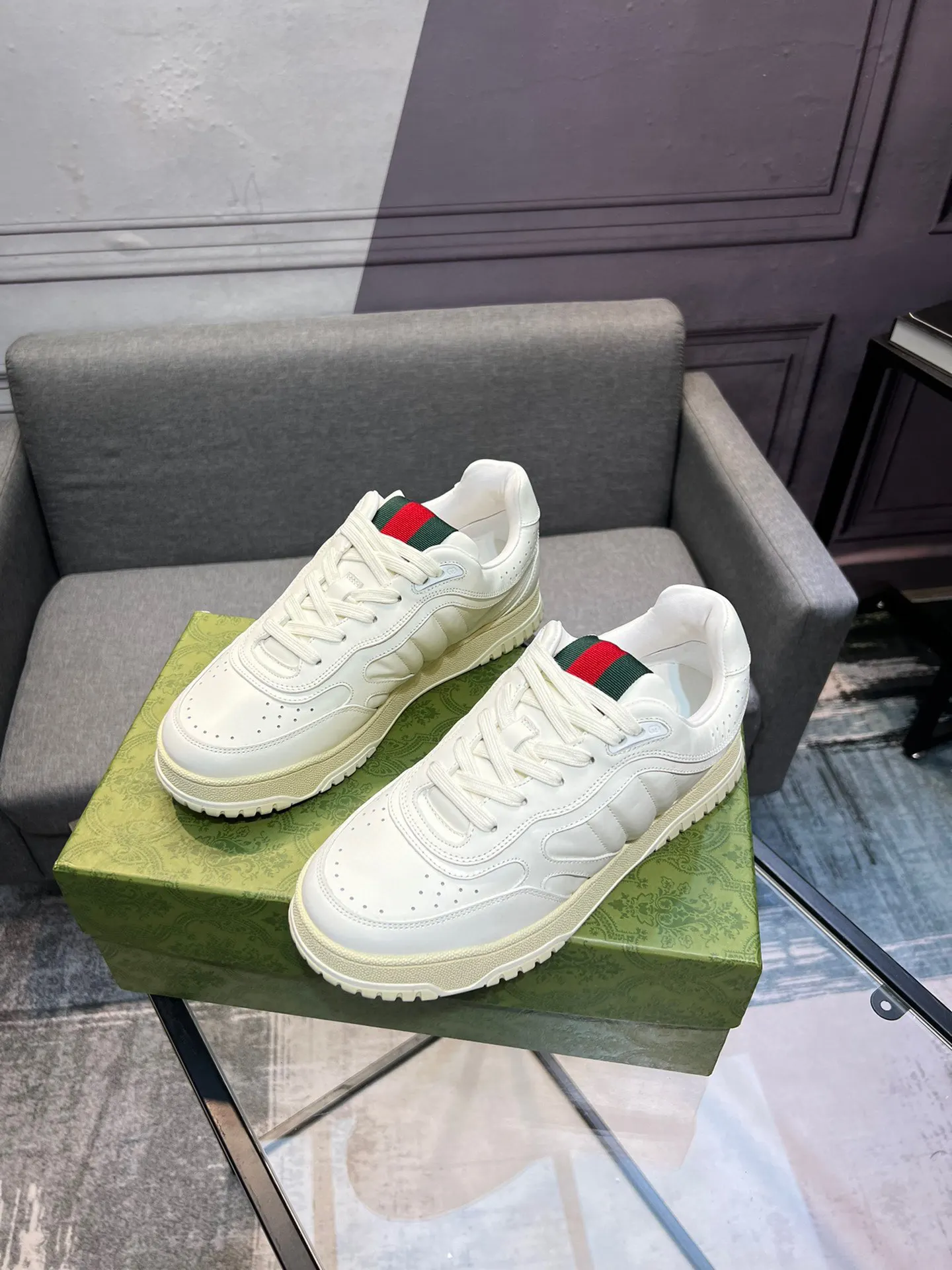 Gucci Logo Sneakers Image 2 Gucci Logo Sneakers Image 2