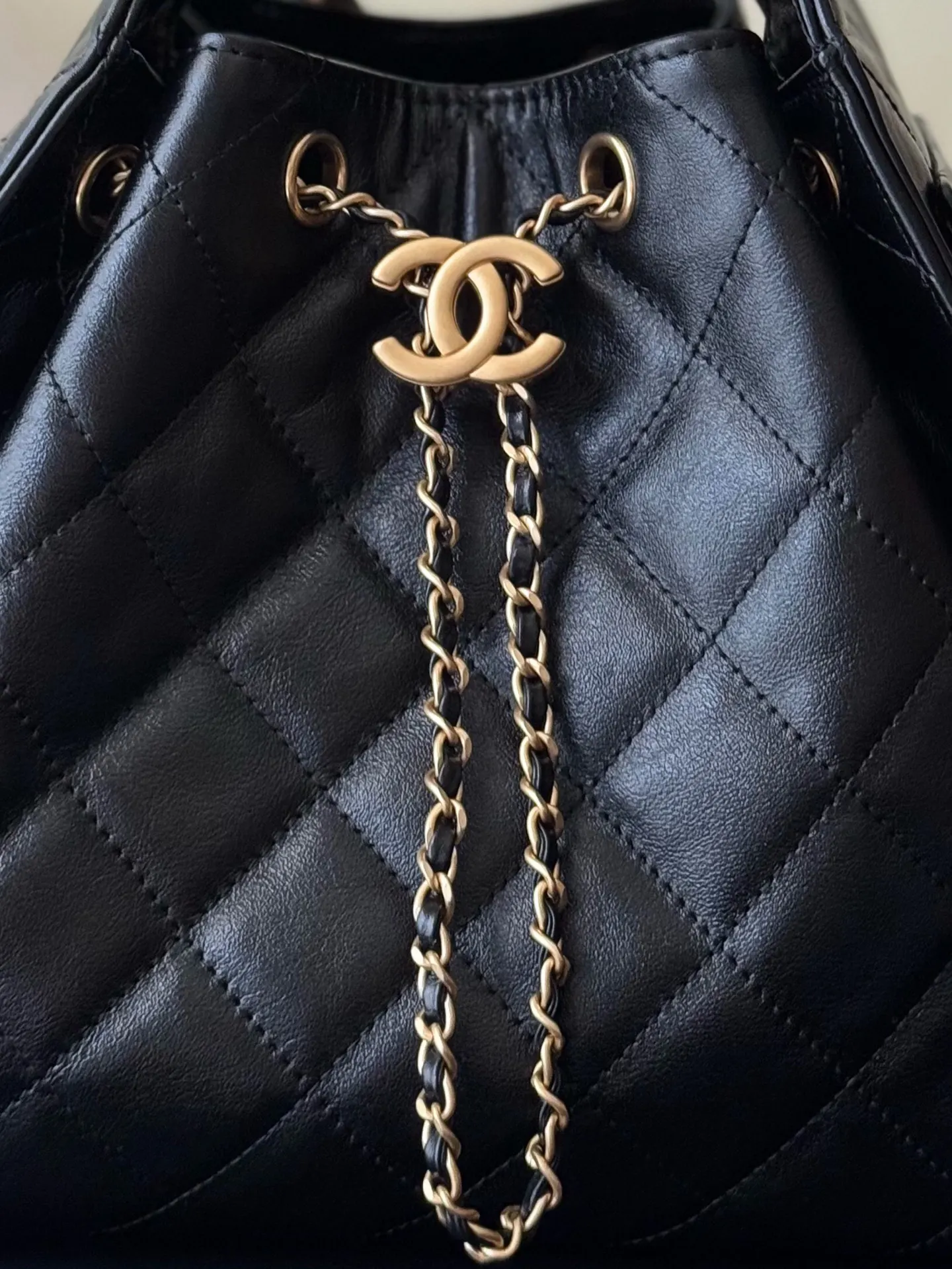 CHANEL Hobo 牛皮 腋下包 復古腋下背款