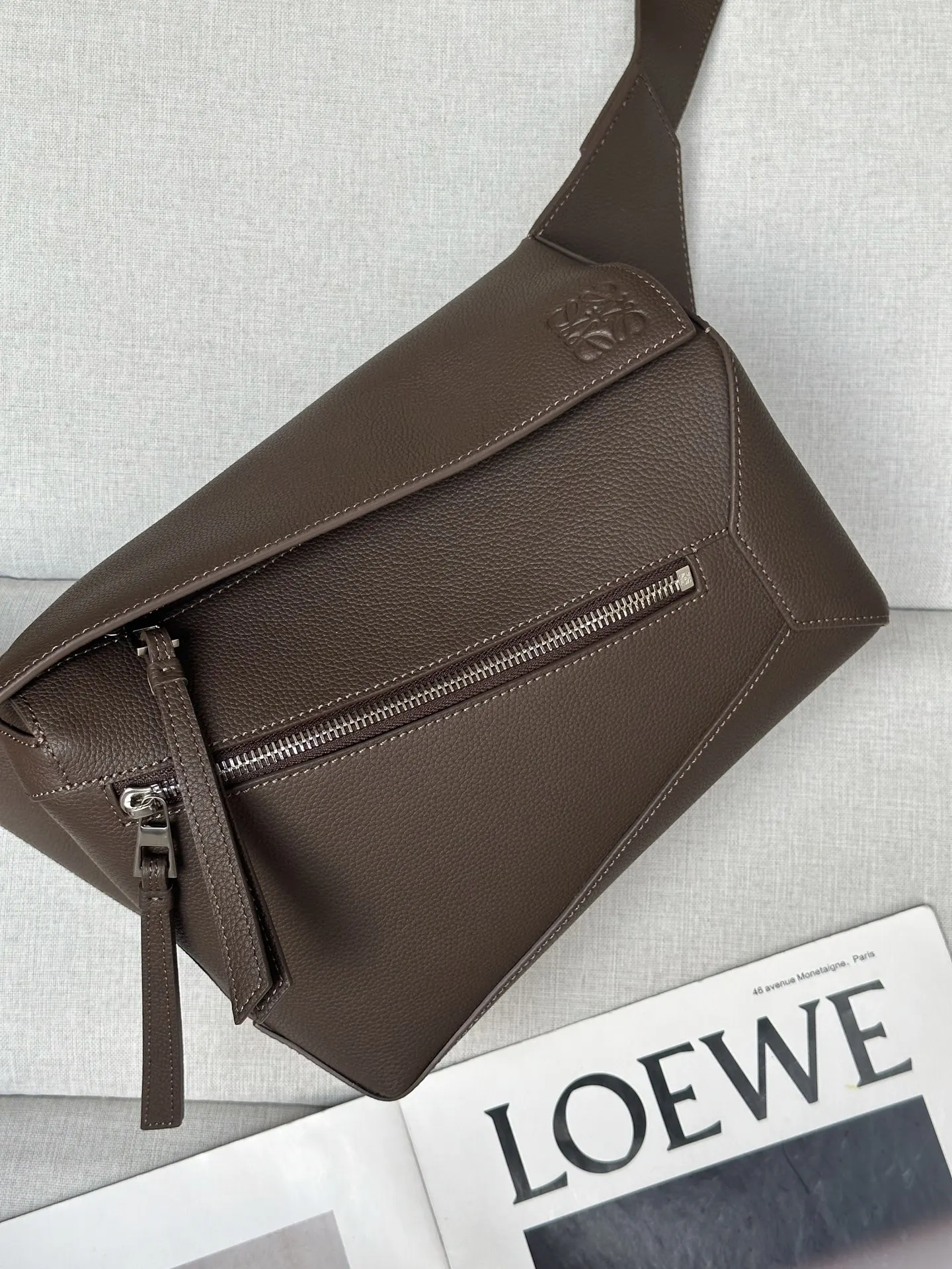 Belt Bag Casual Leather