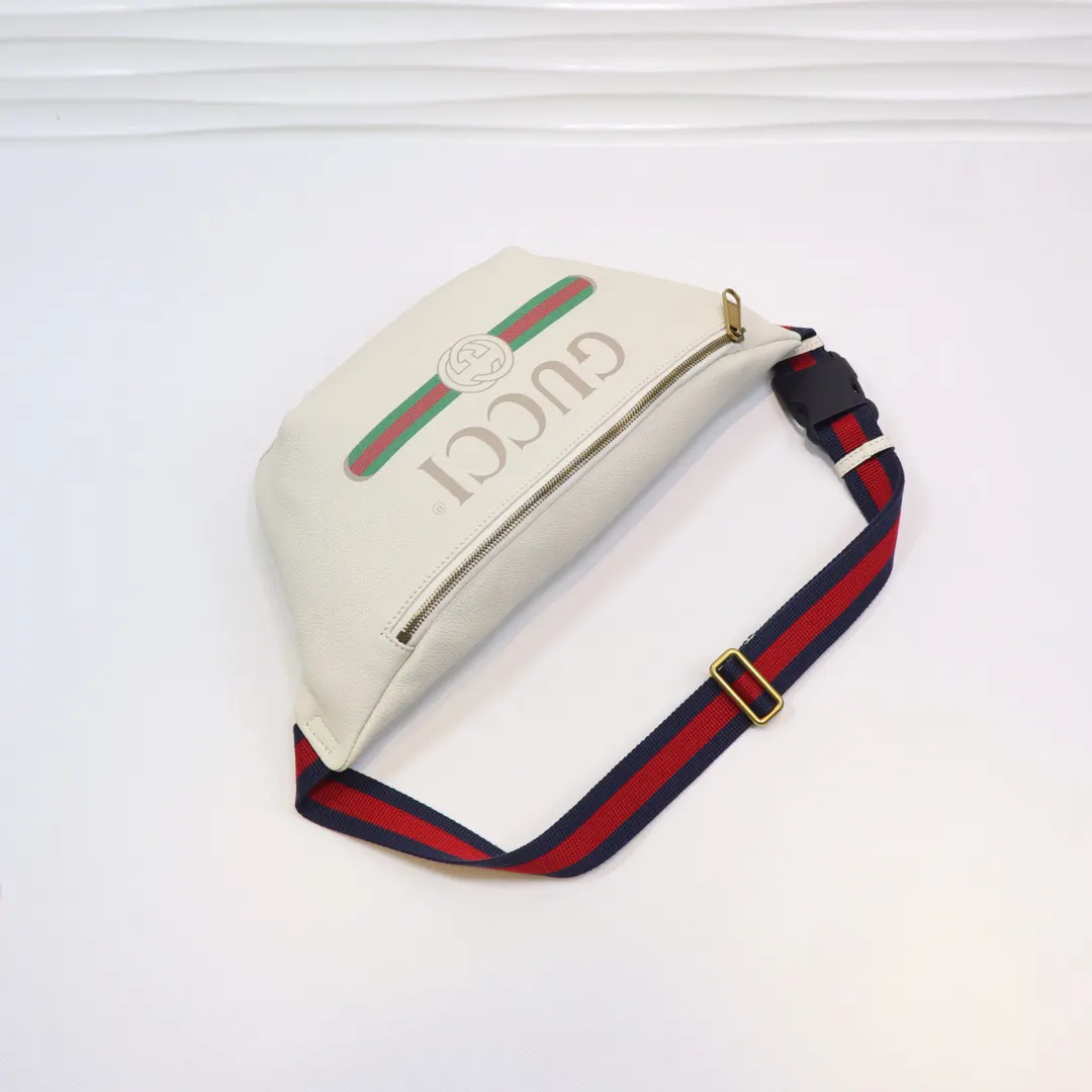 Gucci White Belt Bag Casual