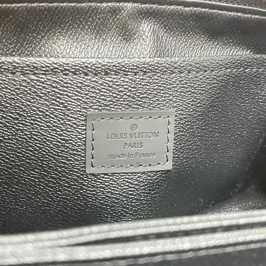Monogram Organizer Pouch Travel Canvas